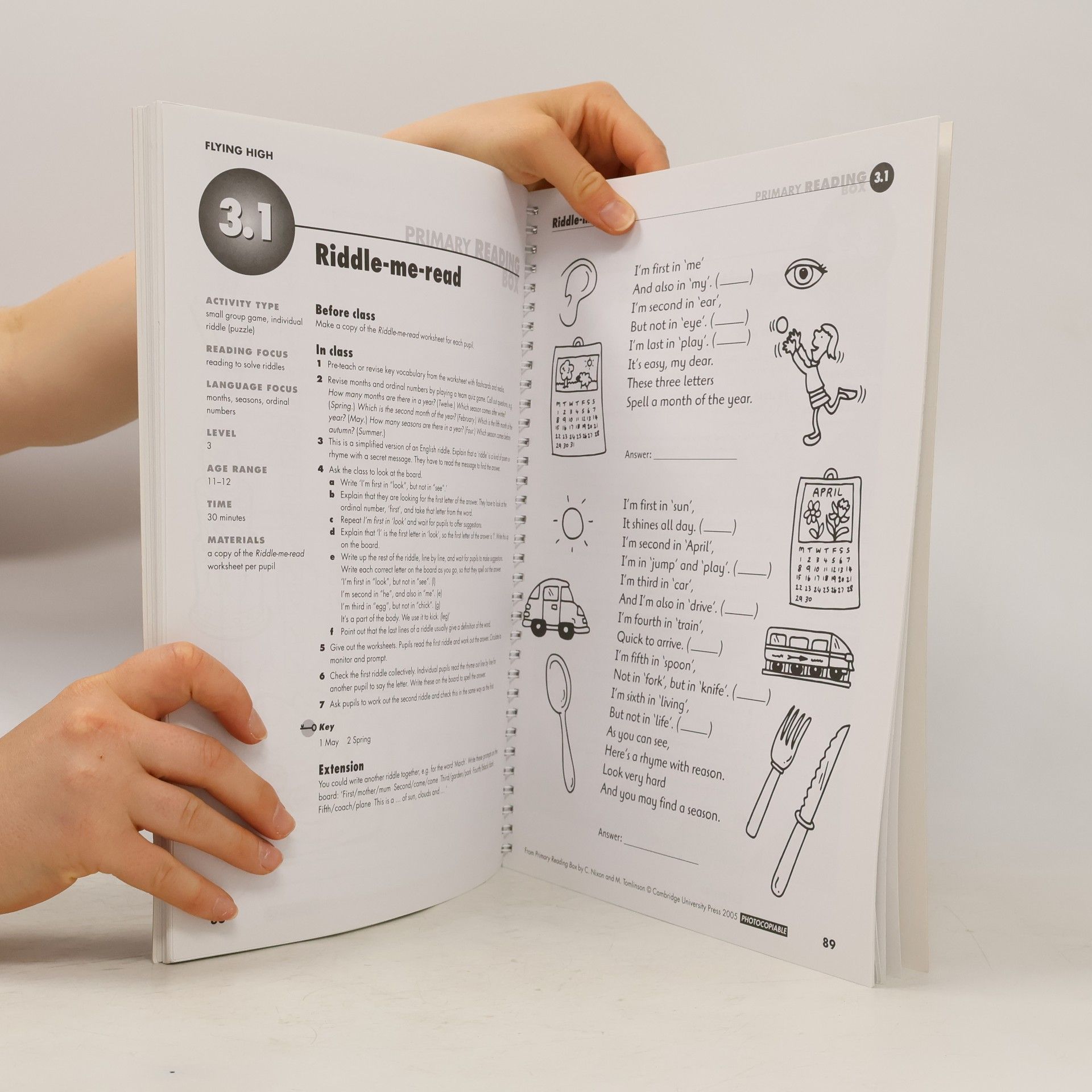 Caroline Nixon Primary Reading Box