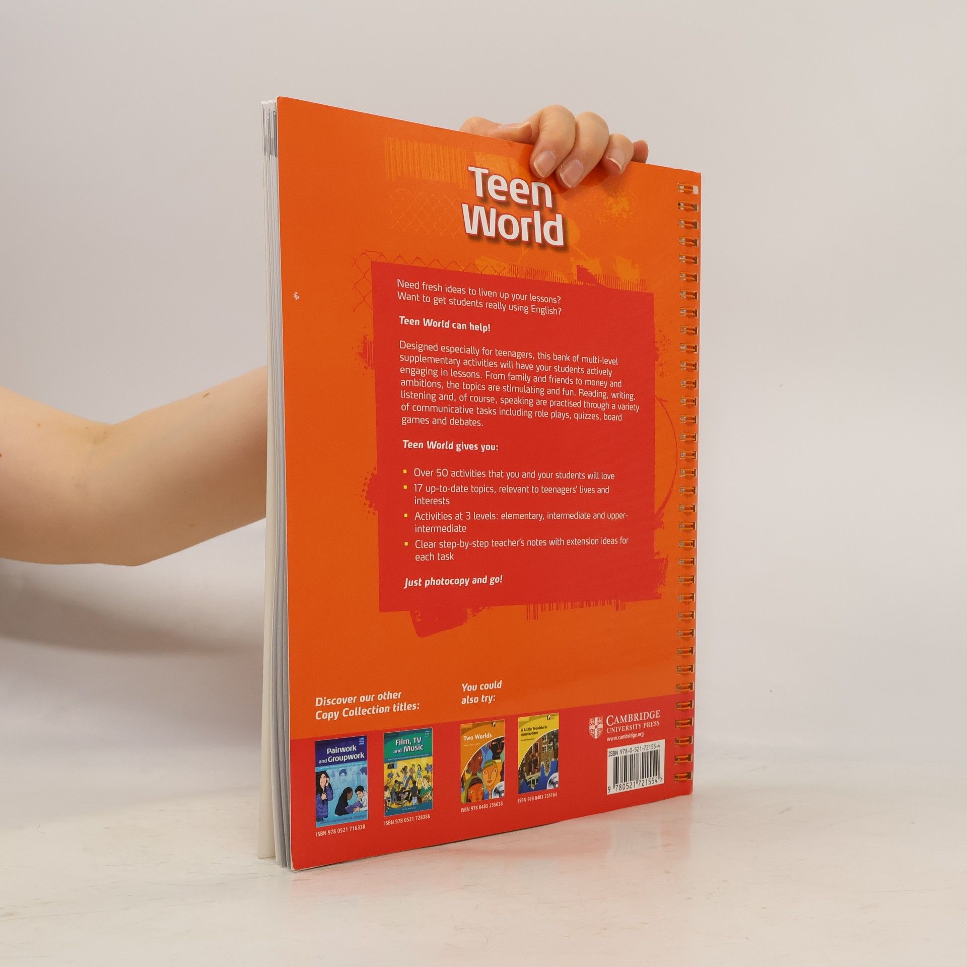 Joanna Budden Teen World. Multilevel Photocopiable Activities For Teenagers