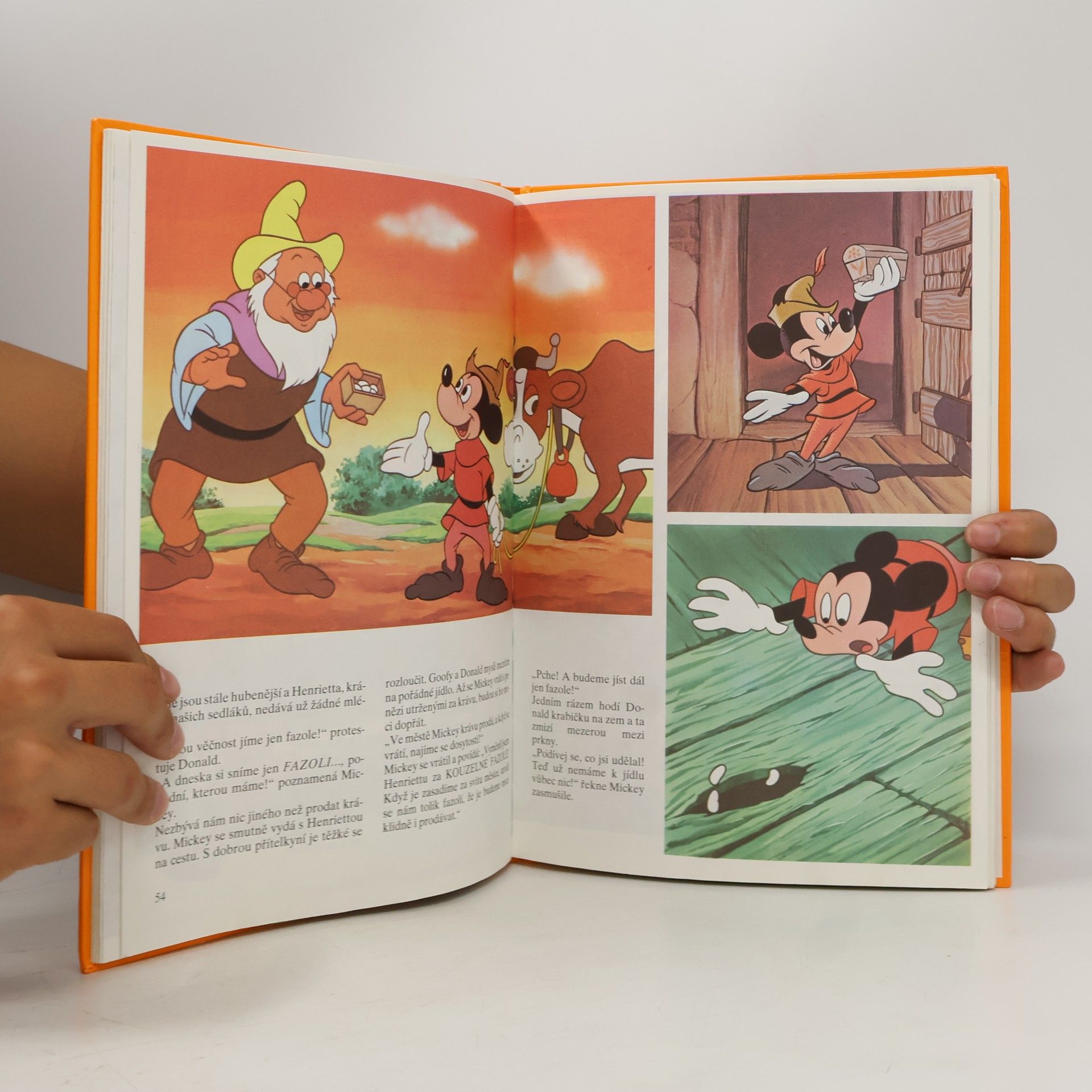 Walt Disney Mickey a kouzelná fazole. Merlin a Mim. Bongo