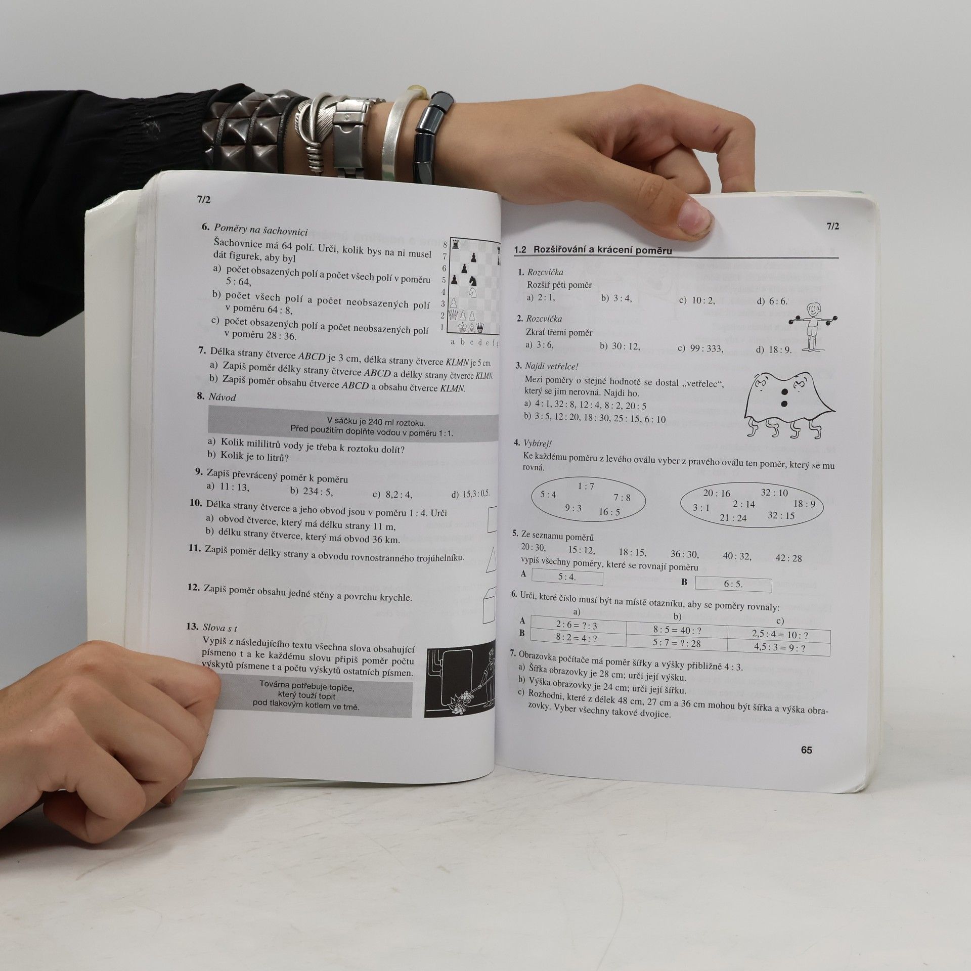 Oldřich Odvárko Pracovní sešit z matematiky pro 7. ročník základní školy