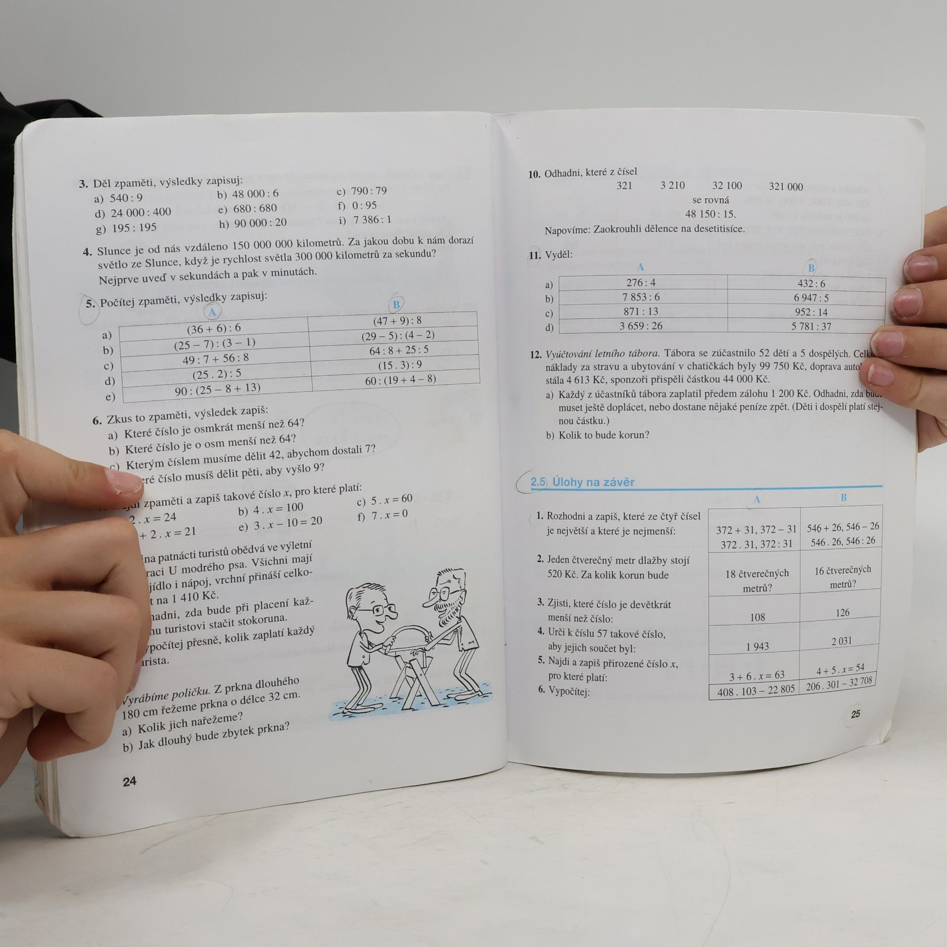 Oldřich Odvárko Matematika pro 6. ročník základní školy, 1. díl