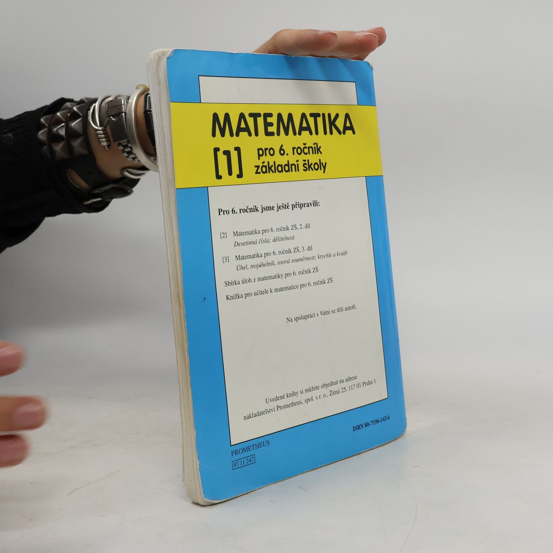 Oldřich Odvárko Matematika pro 6. ročník základní školy, 1. díl