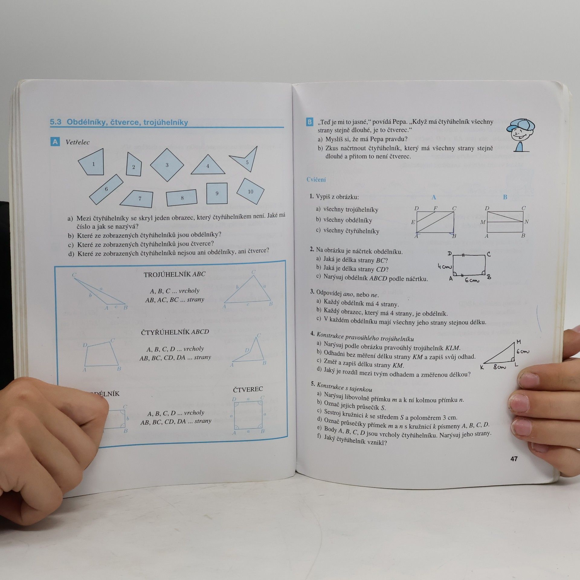 Oldřich Odvárko Matematika pro 6. ročník základní školy, 1. díl