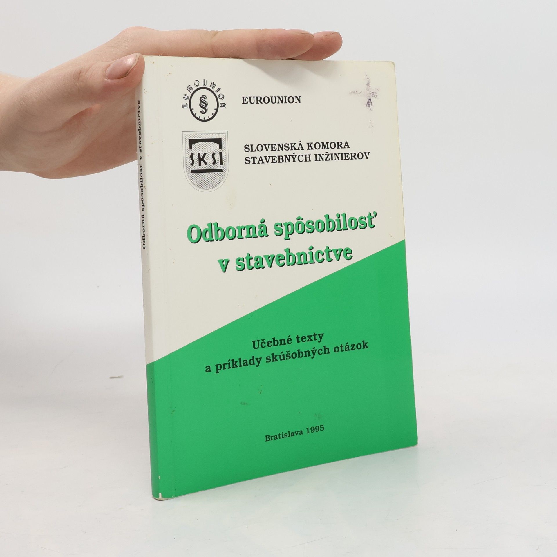 Milan Koreň Odborná spôsobilosť v stavebníctve