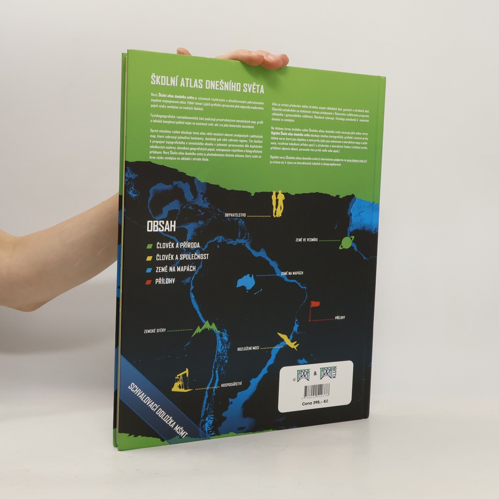 Martin Hanus Školní atlas dnešního světa