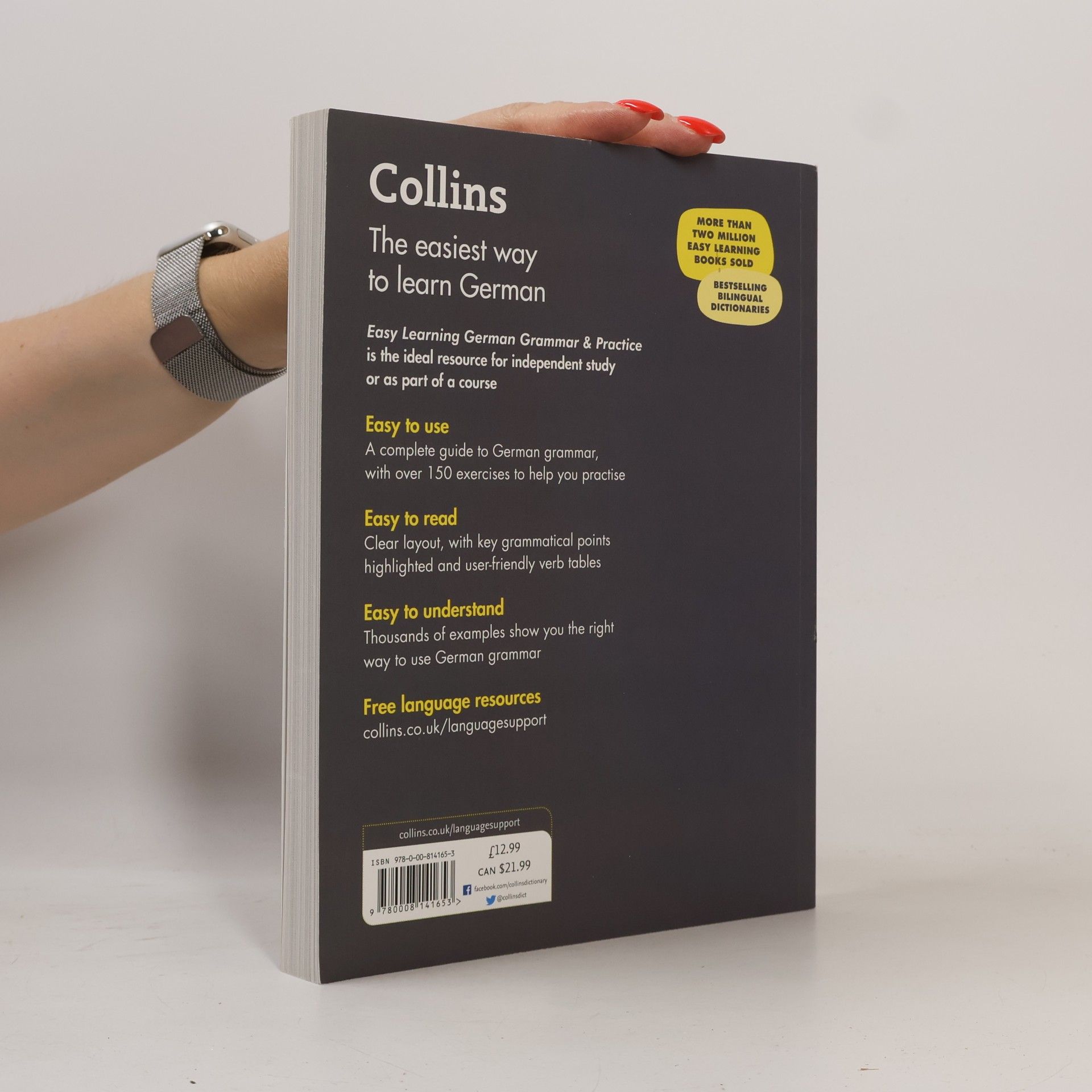 Collins Dictionaries Staff Collins Easy Learning: Easy Learning German Grammar and Practice
