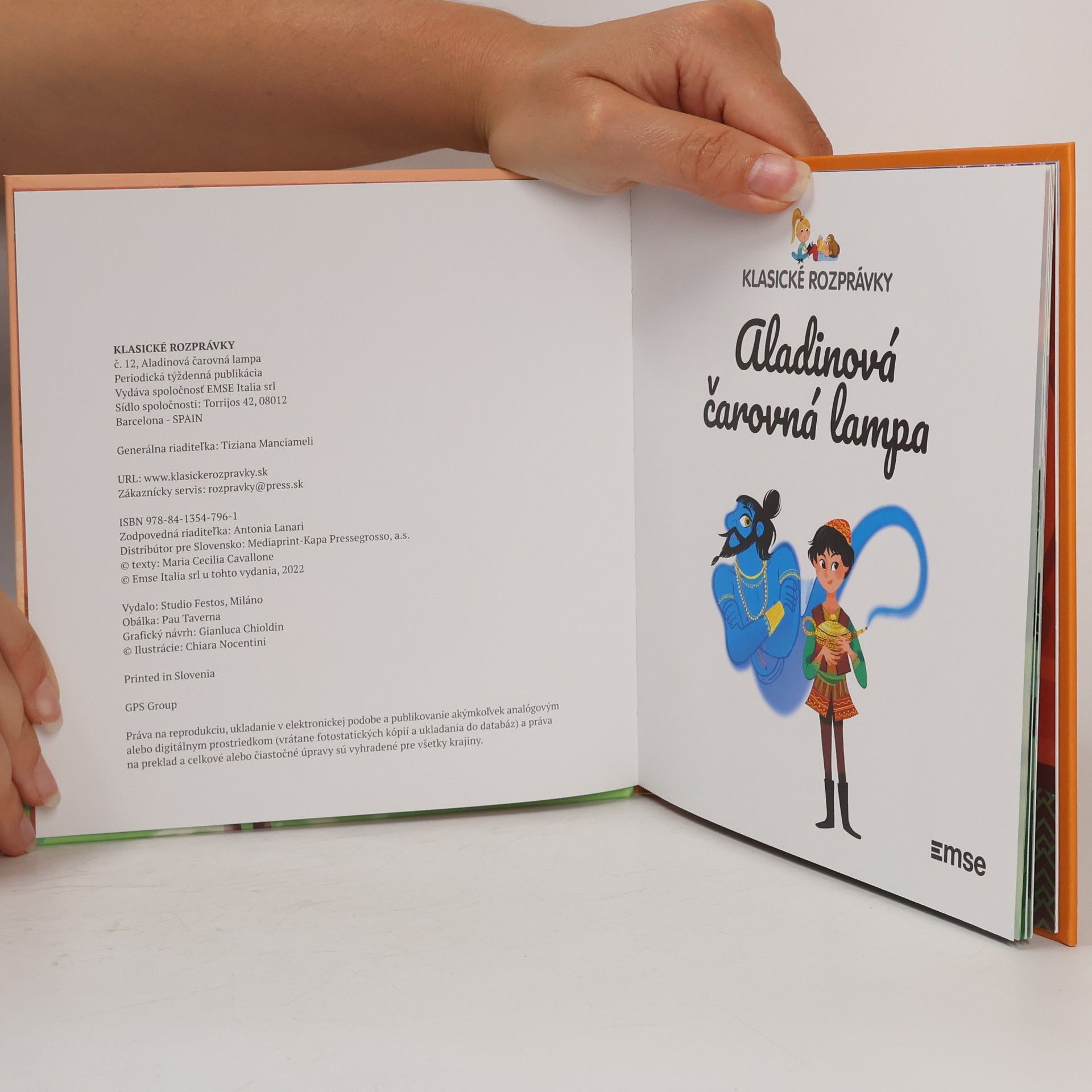 Auteurscollectief Klasické rozprávky. Aladinová čarovná lampa