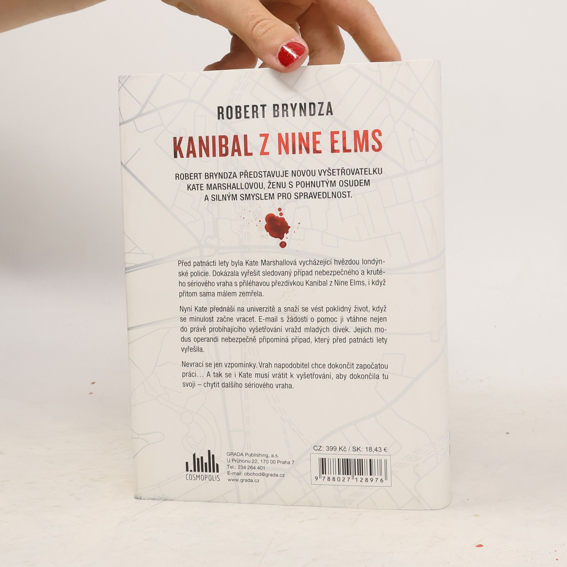 Robert Bryndza Kanibal z Nine Elms