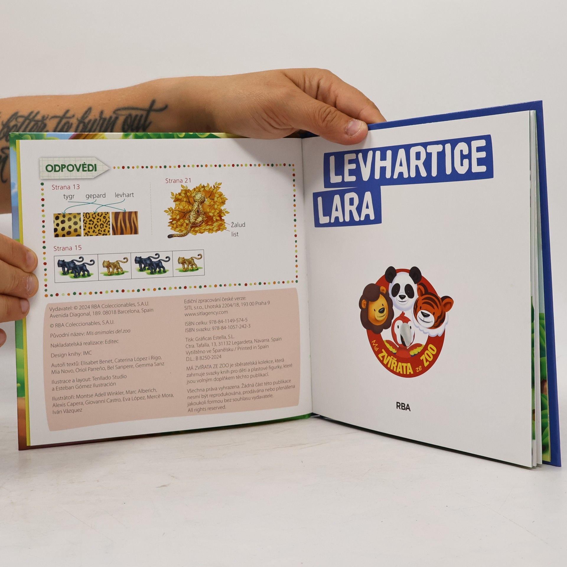 Various authors Levhartice Lara