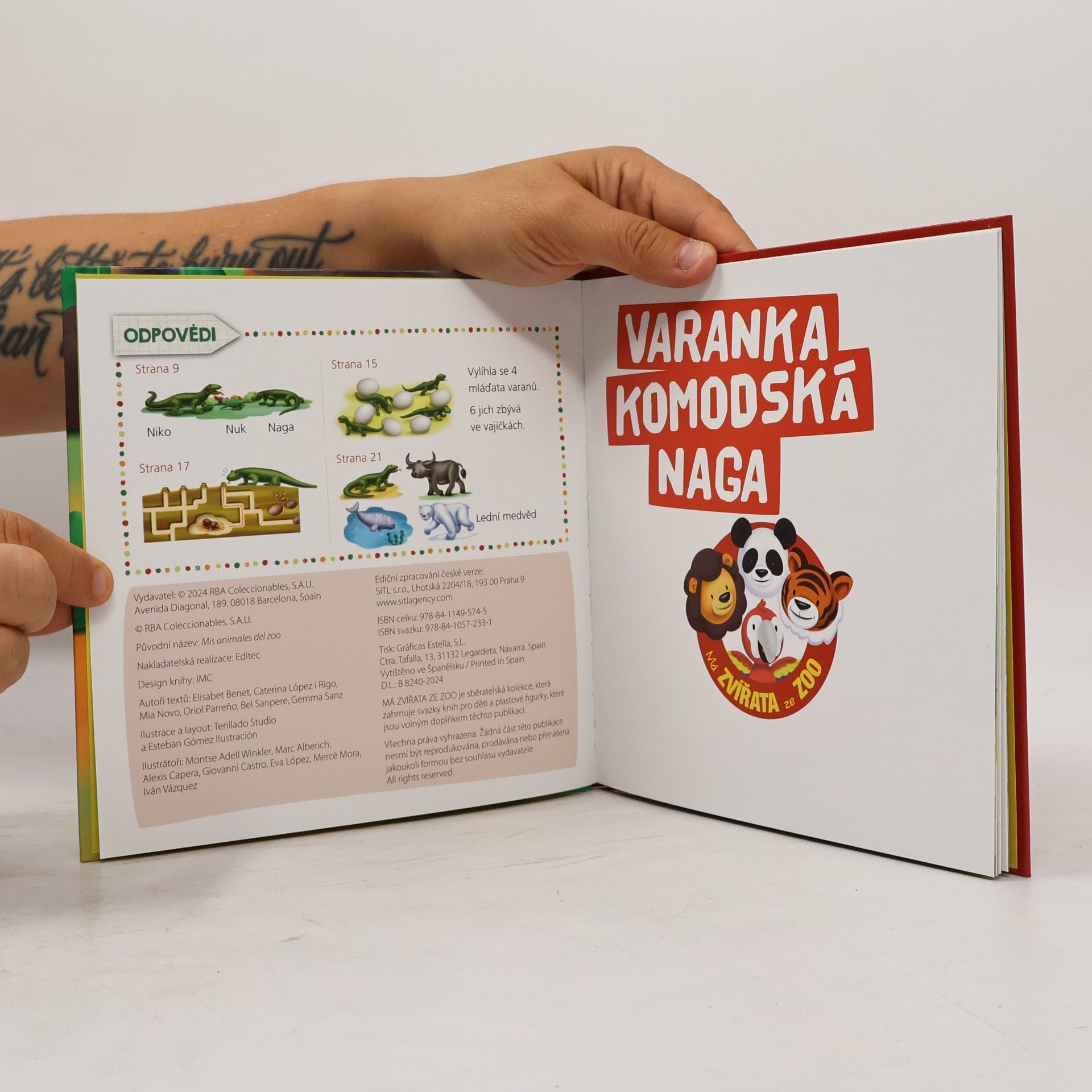 Elisabet Benet Varanka Komodská Naga
