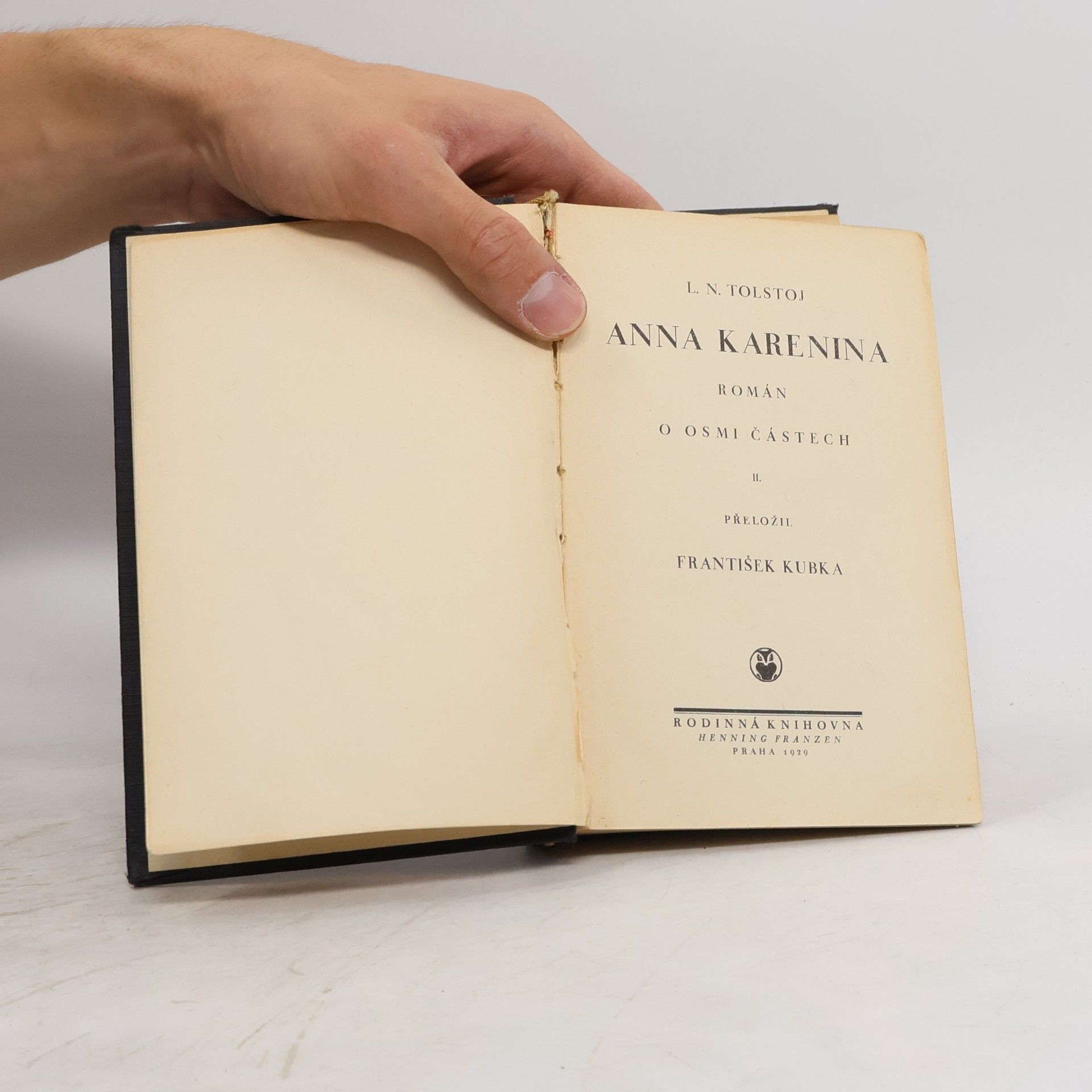 Lew Nikolajewitsch Tolstoi Anna Karenina II.