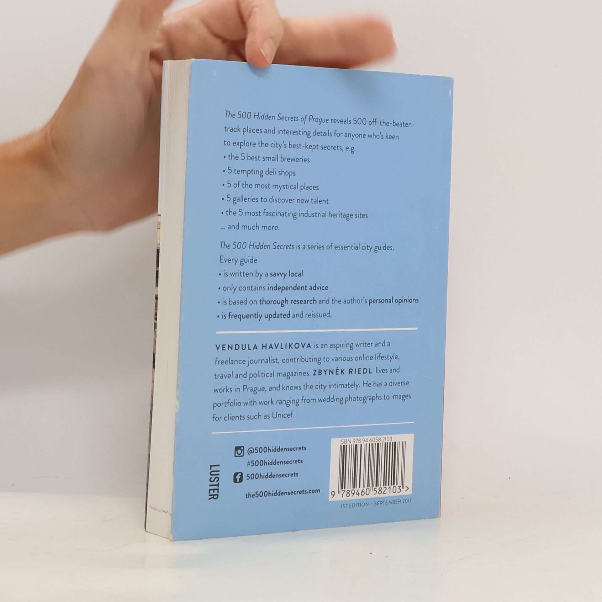 Vendula Havlikova The 500 hidden secrets of Prague