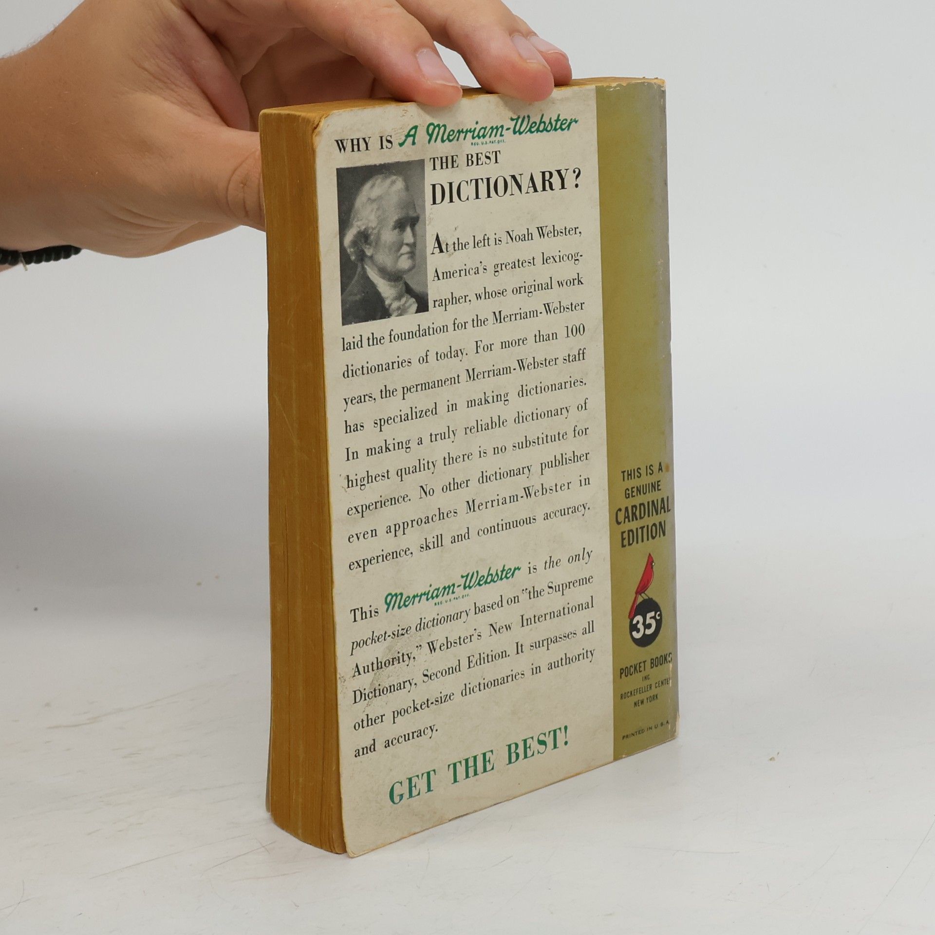 kolektiv The Merriam-Webster pocket Dictionary