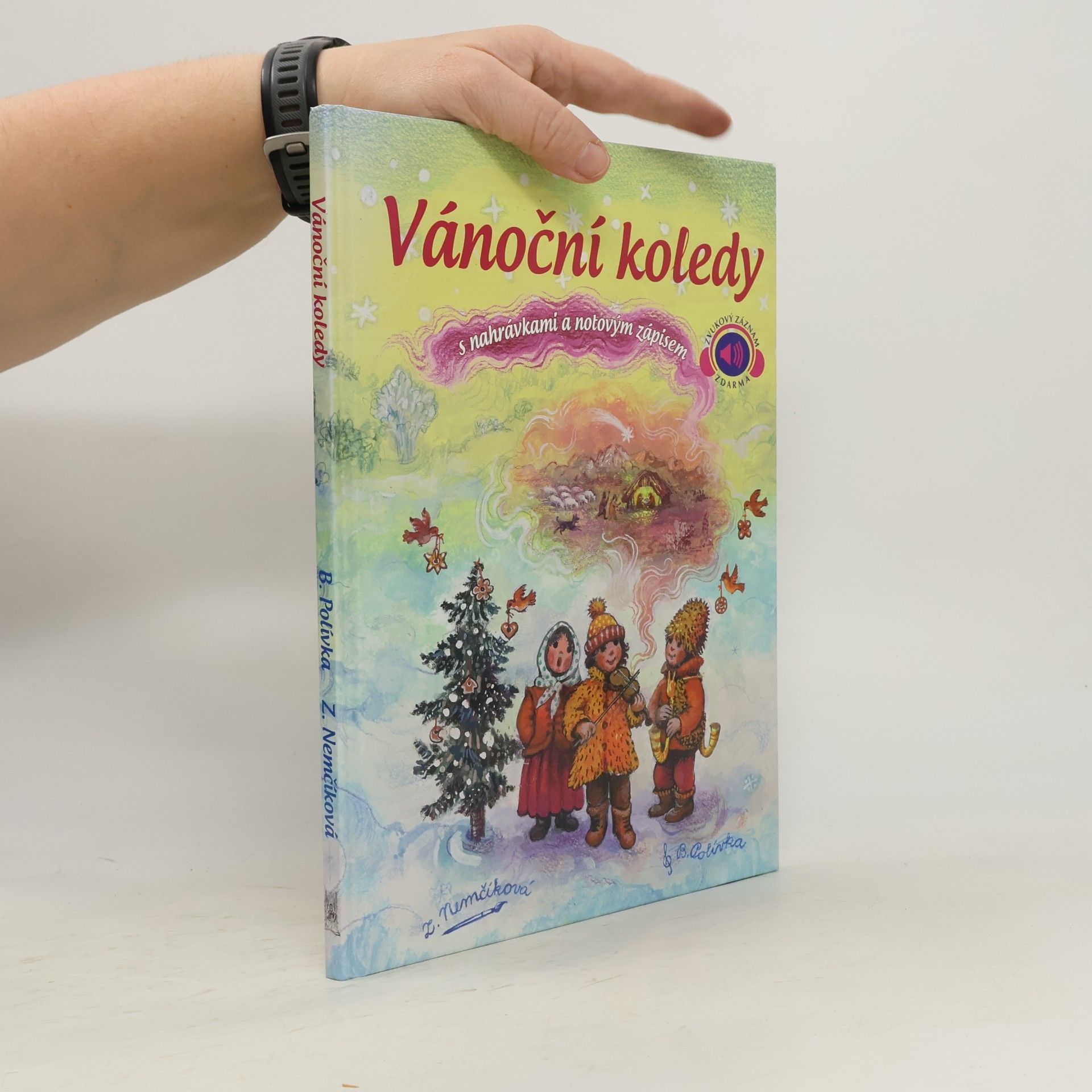 Bohumil Polívka Vánoční koledy s nahrávkami a notovým zápisem
