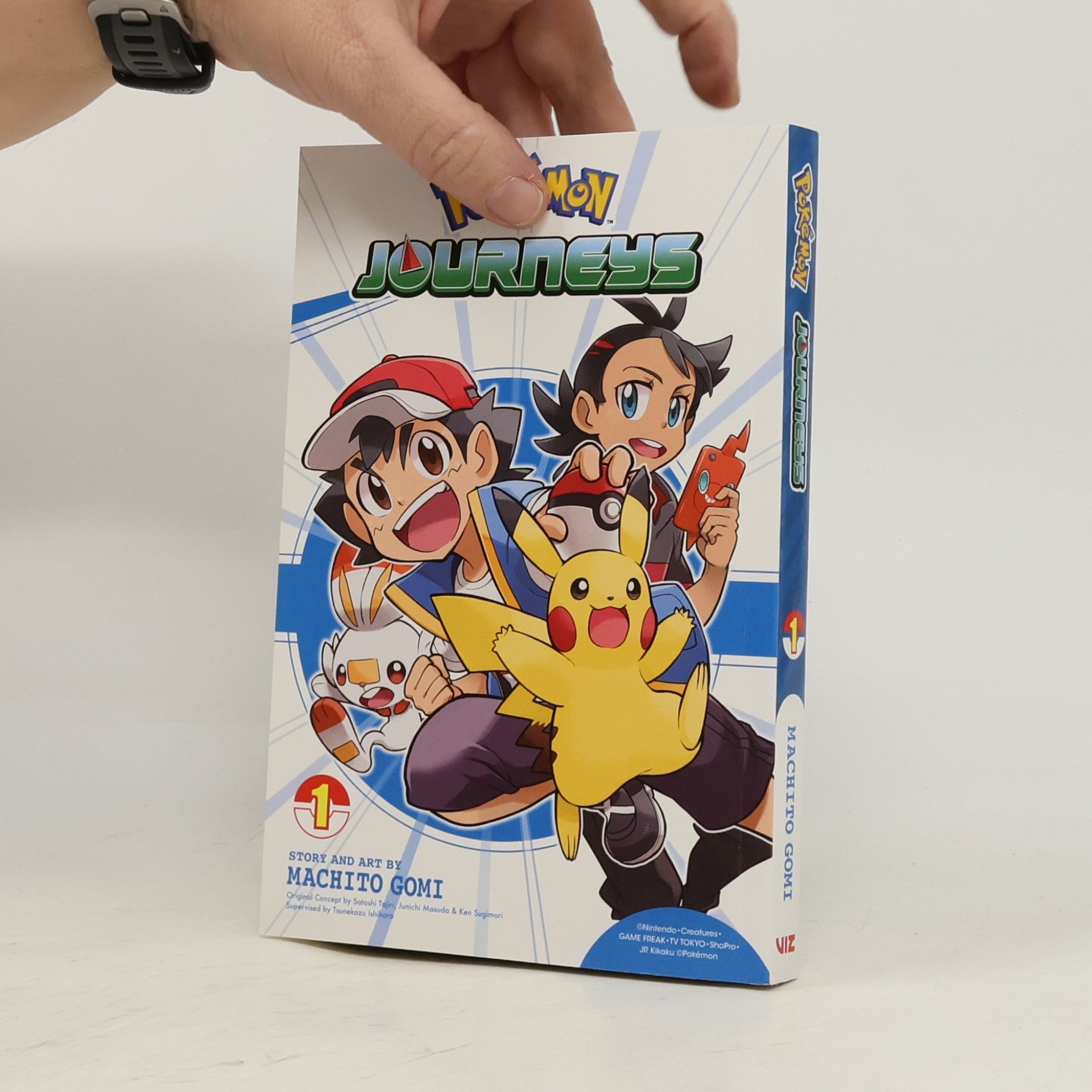 Machito Gomi Pokémon Journeys, Vol. 1