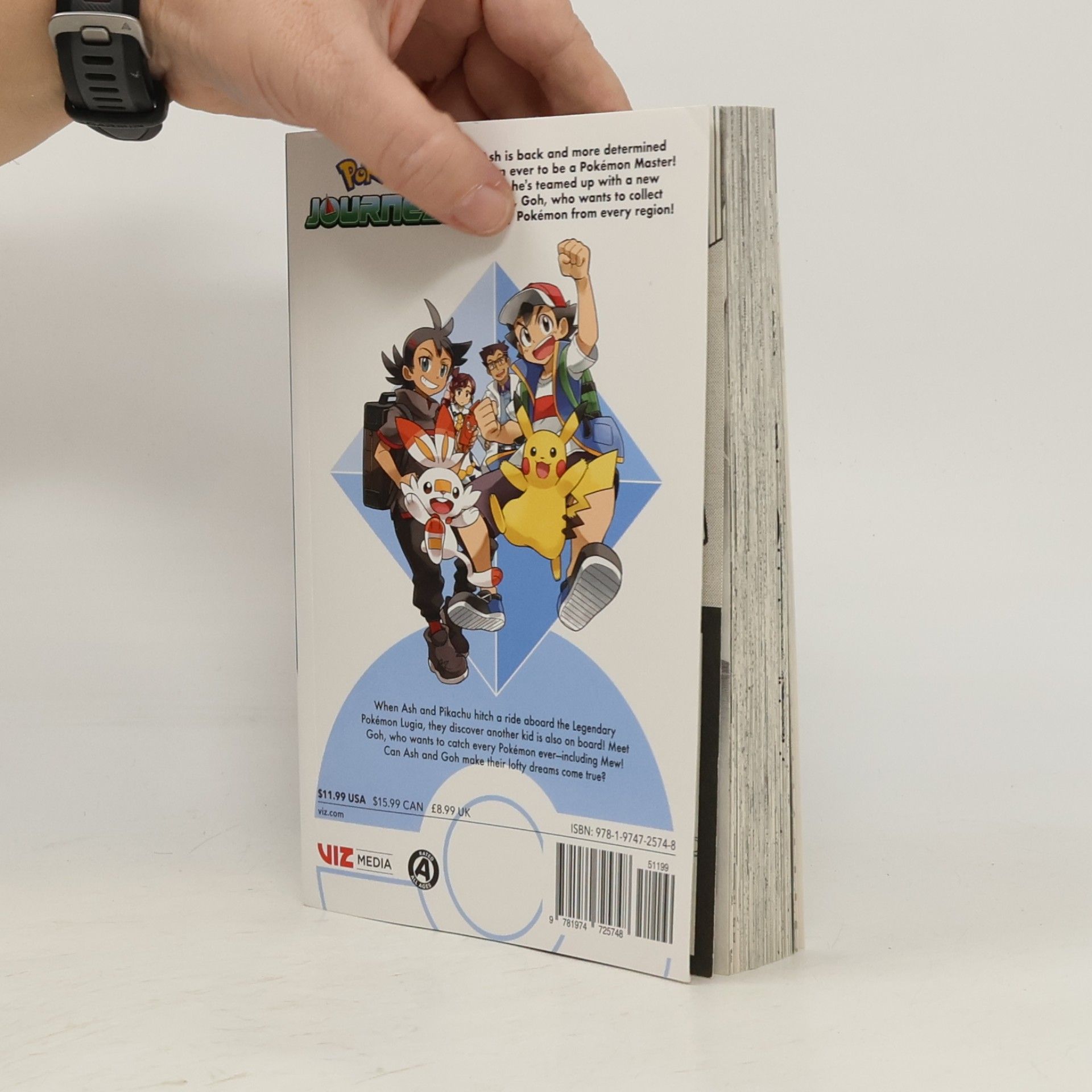Machito Gomi Pokémon Journeys, Vol. 1
