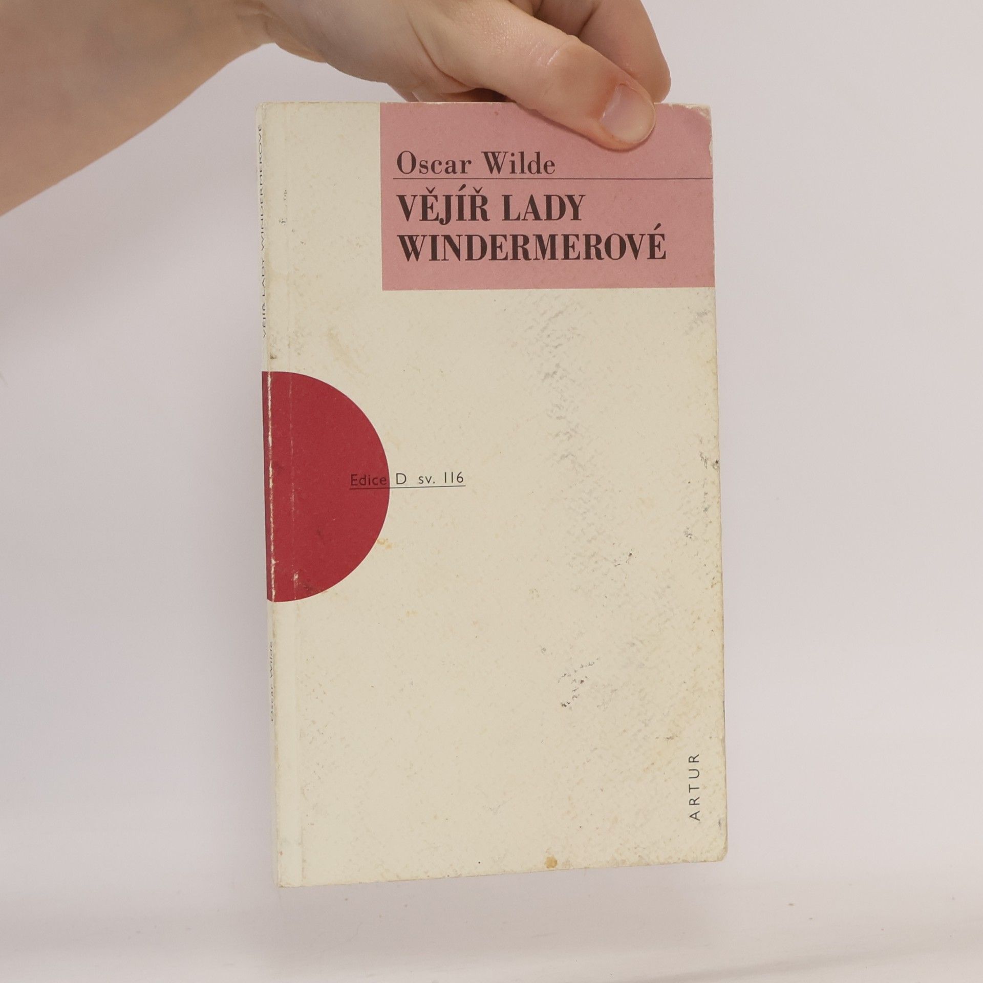 Oscar Wilde Vějíř lady Windermerové