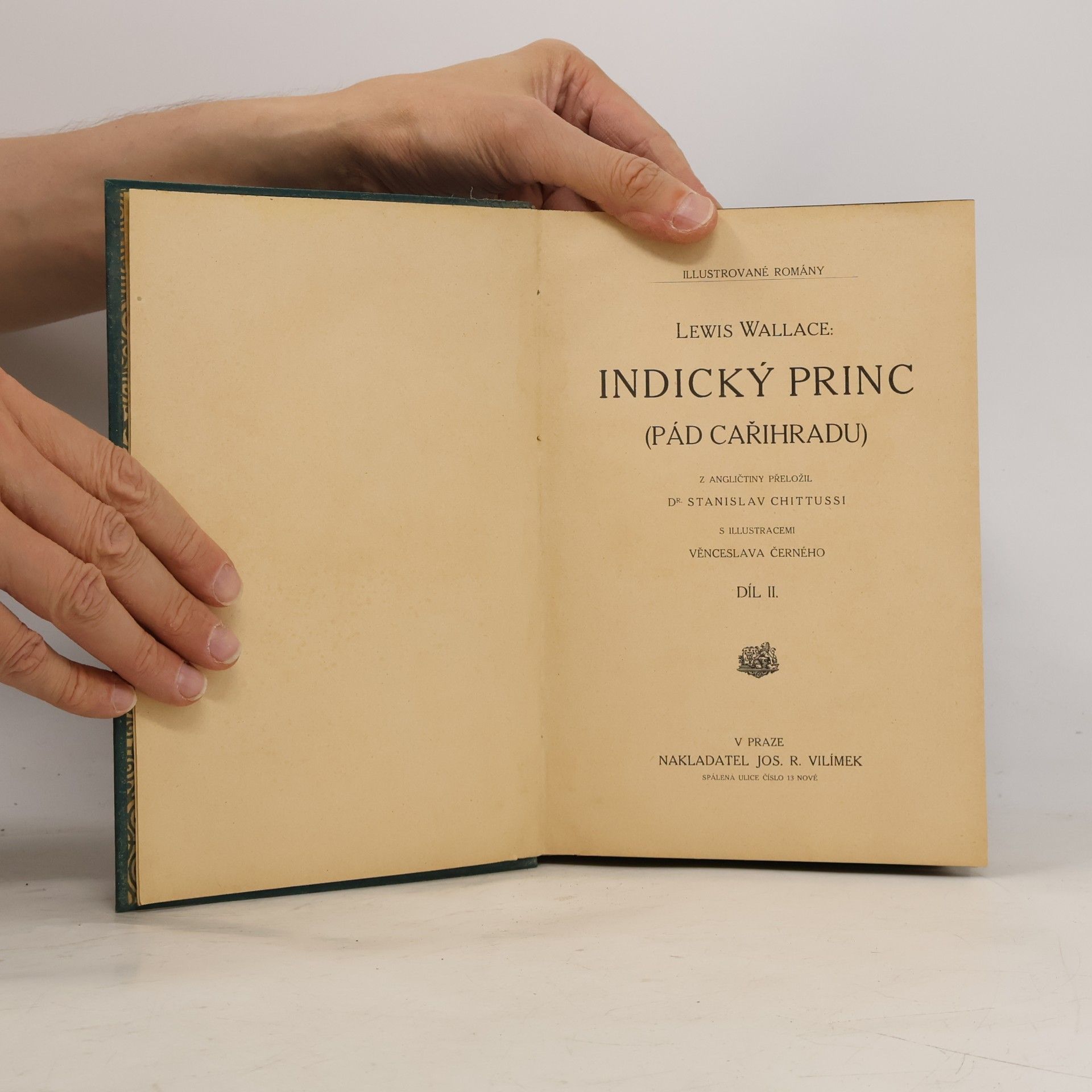 Lewis Wallace Indický princ (Pád Cařihradu) II