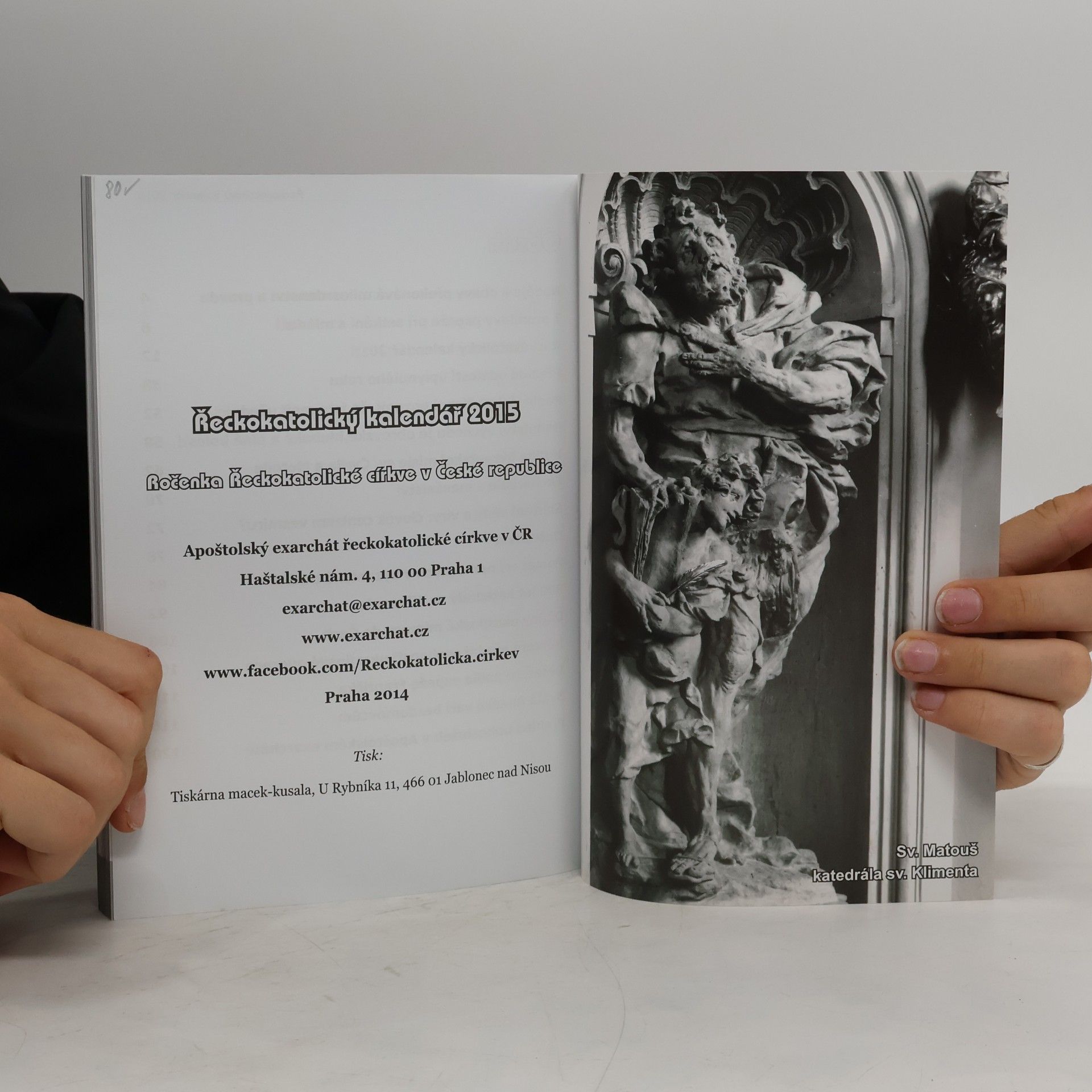 kolektiv Řeckokatolický kalendář 2015