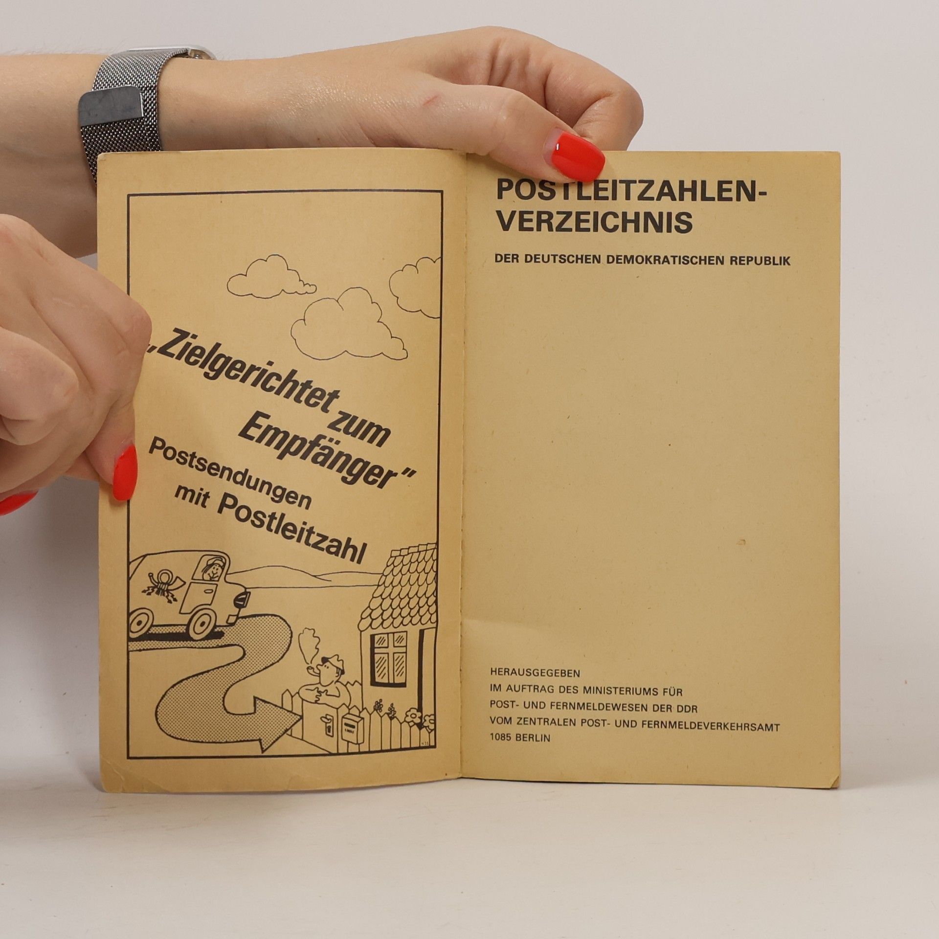 Autorenkollektiv Postleitzahlenverzeichnis DDR