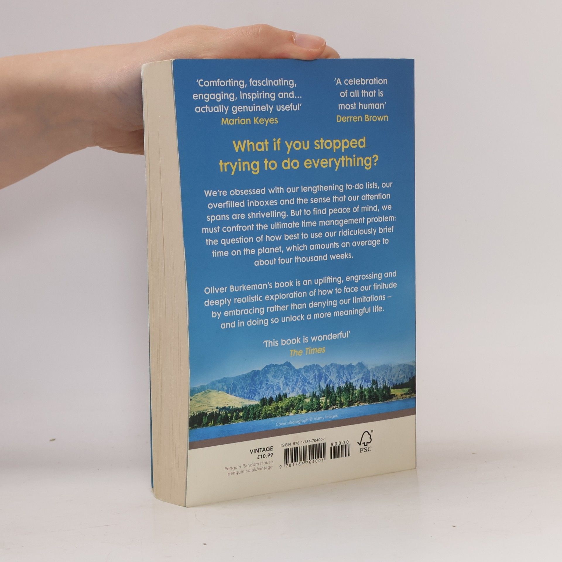 Oliver Burkeman Four thousand weeks : time management for mortals