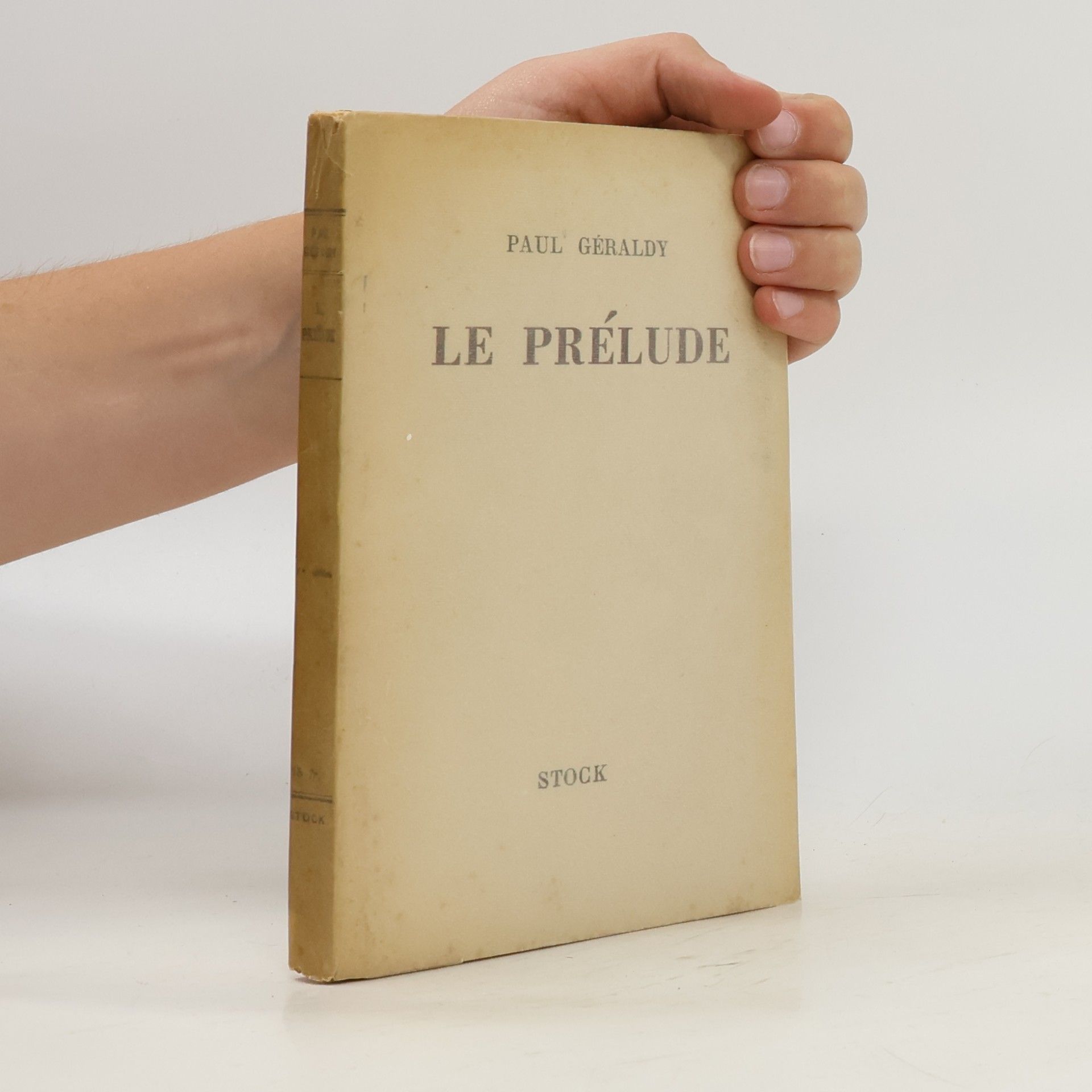 Paul Géraldy Le Prélude