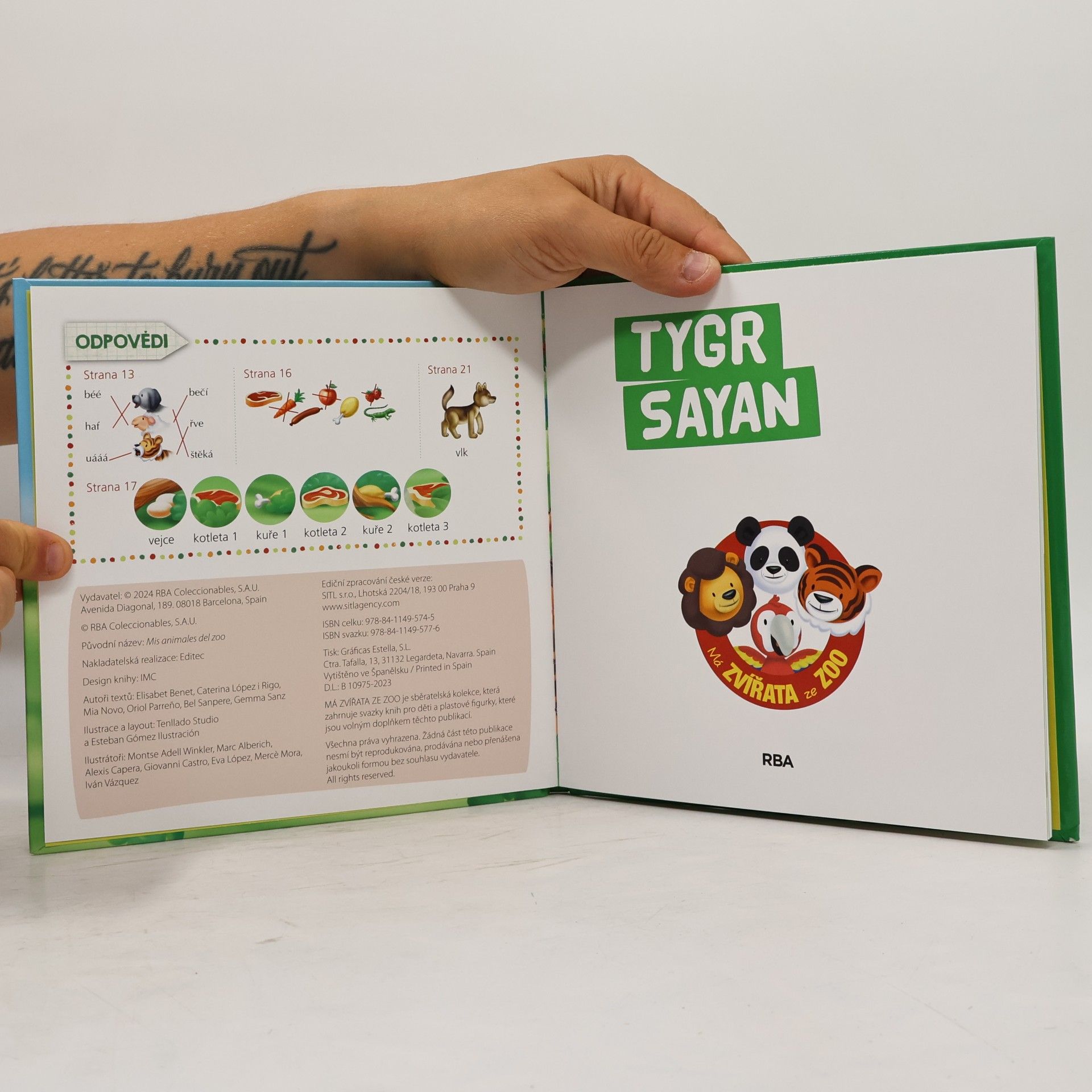 Collectif d'auteurs Tygr Sayan