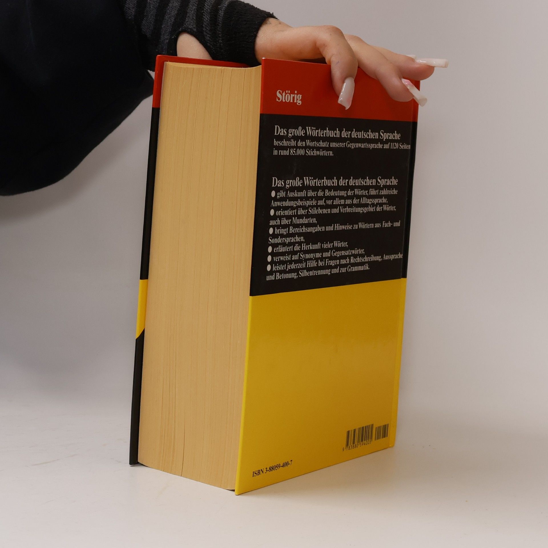 Hans Joachim Störig Das grosse Wörterbuch der deutschen Sprache