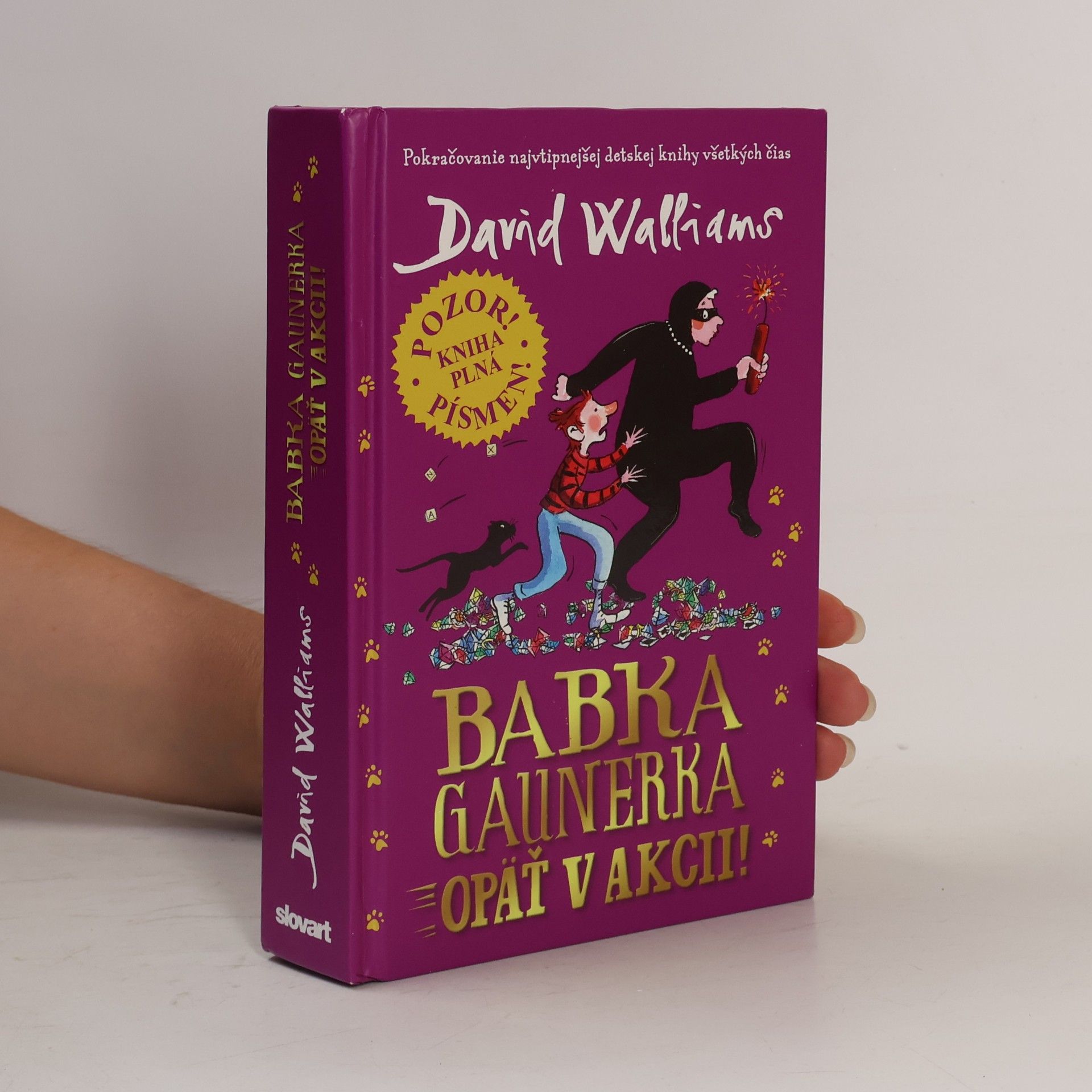 David Walliams Babka gaunerka opäť v akcii