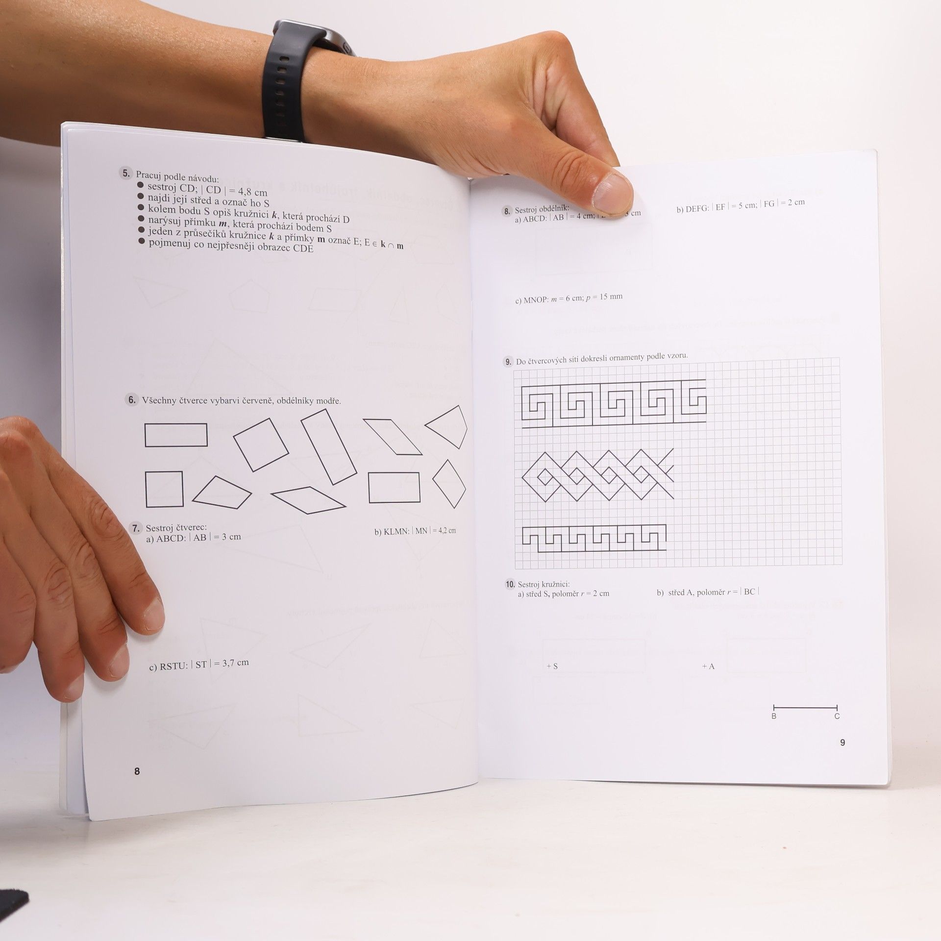 Jitka Boušková Matematika 6 pro základní školy. Geometrie. Pracovní sešit