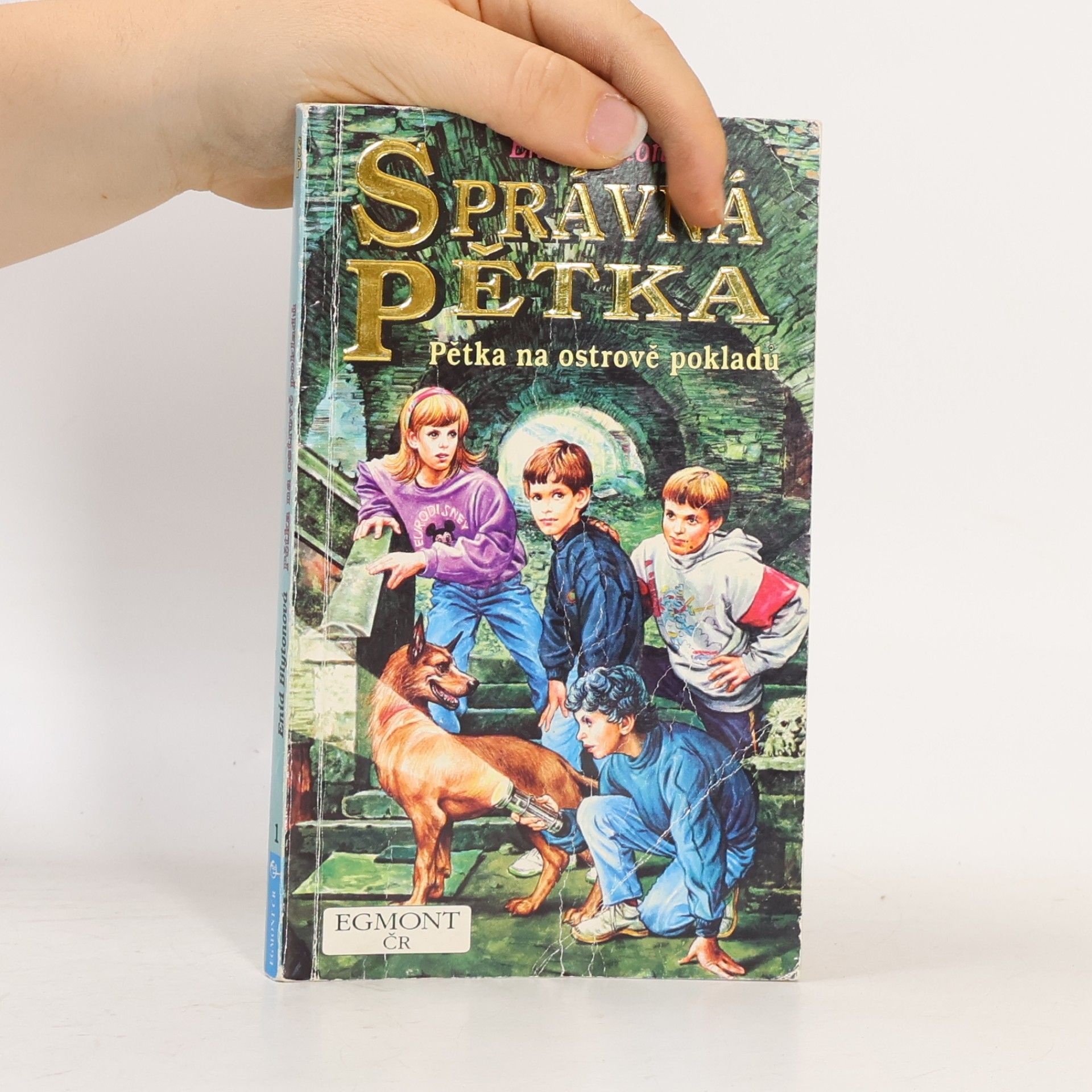 Enid Blyton Správná pětka : Pětka na ostrově pokladů