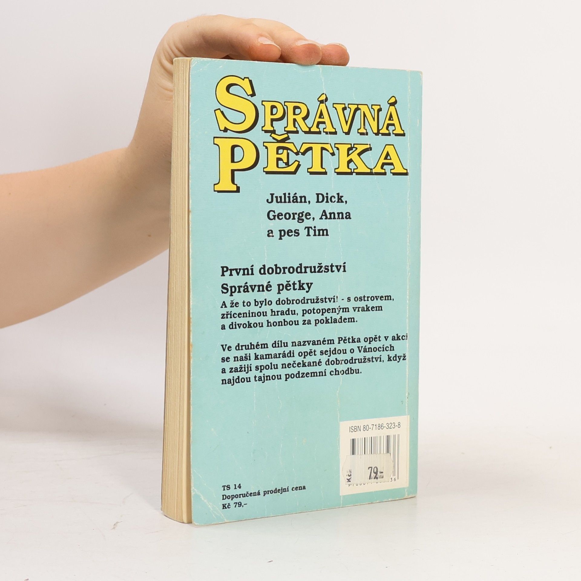 Enid Blyton Správná pětka : Pětka na ostrově pokladů