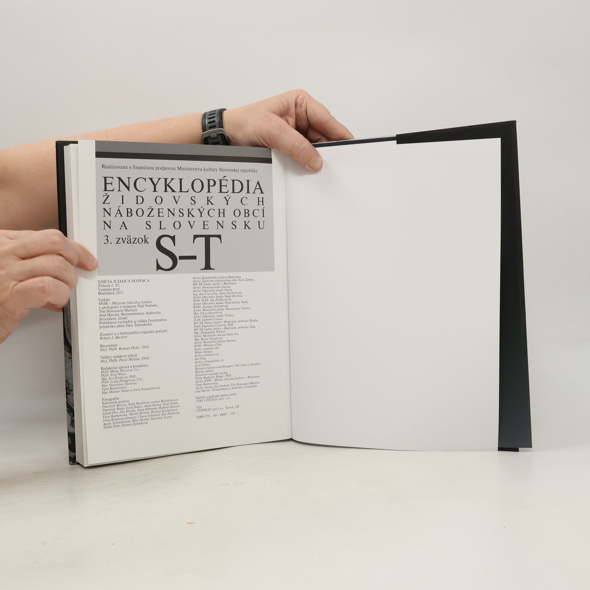 Robert Jehošua Büchler Encyklopédia židovských náboženských obcí (S-T)