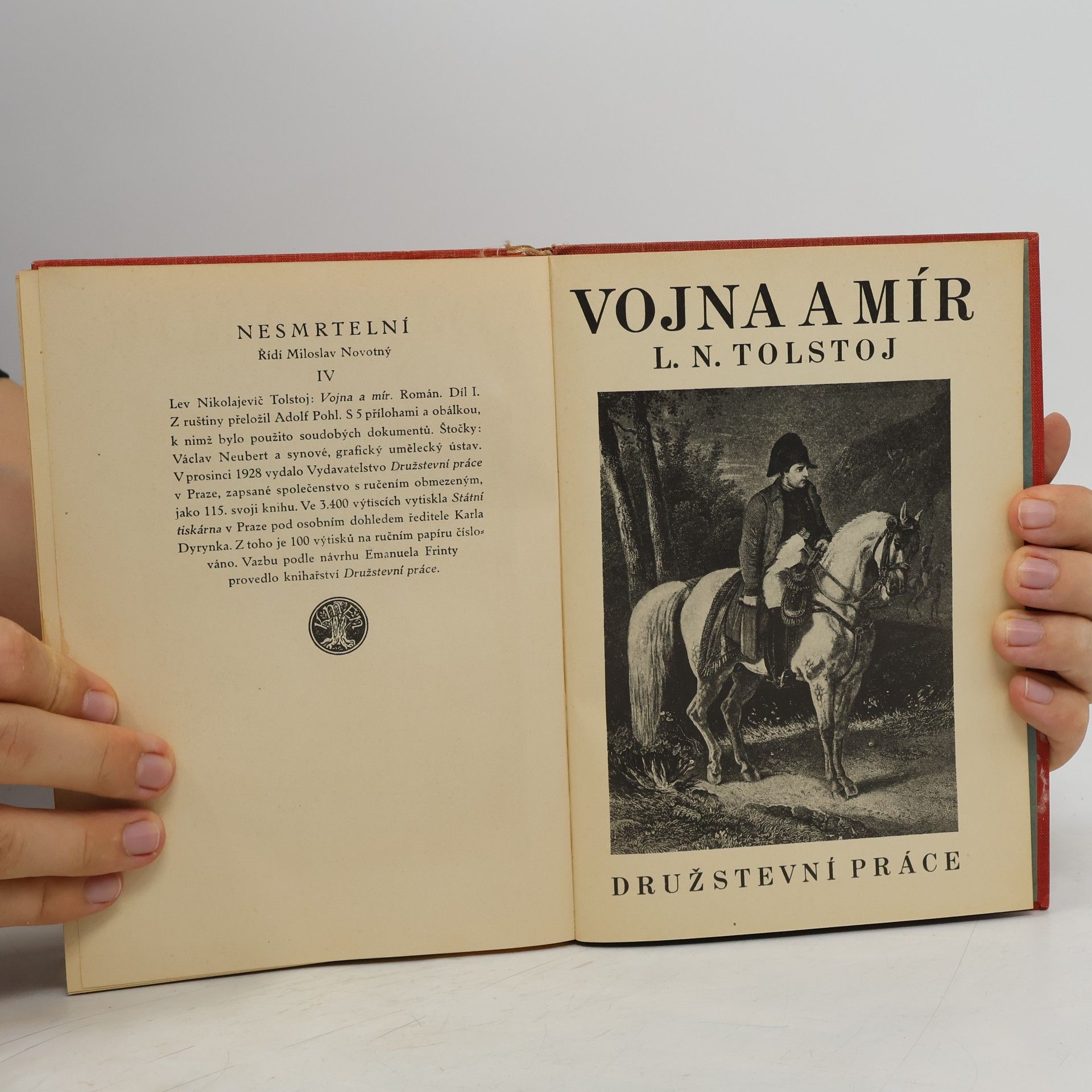 Lew Nikolajewitsch Tolstoi Vojna a mír. Díl I.