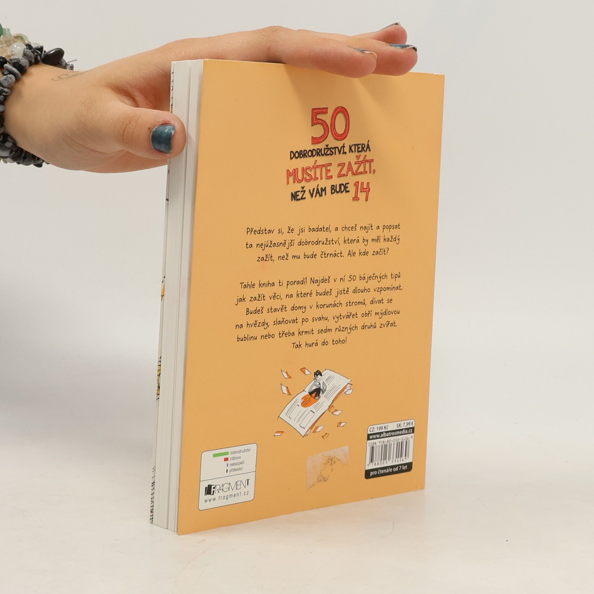 Autorenkollektiv 50 dobrodružství, která musíte zažít, než vám bude 14