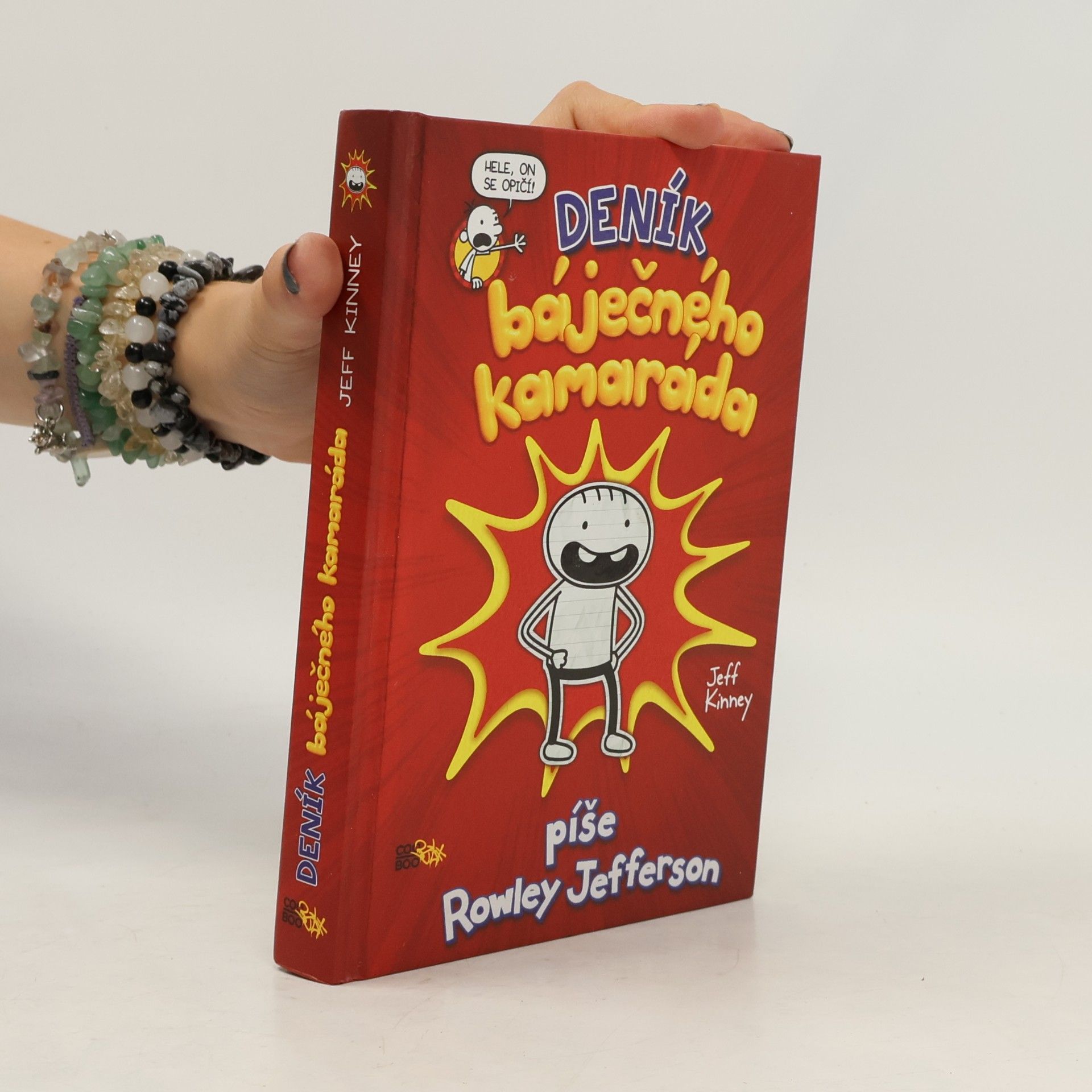 Jeff Kinney Deník báječného kamaráda. Píše Rowley Jefferson