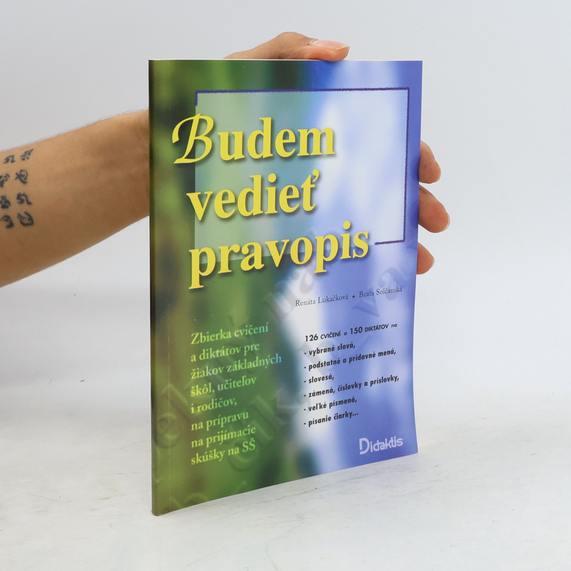 Renáta Lukačová Budem vedieť pravopis
