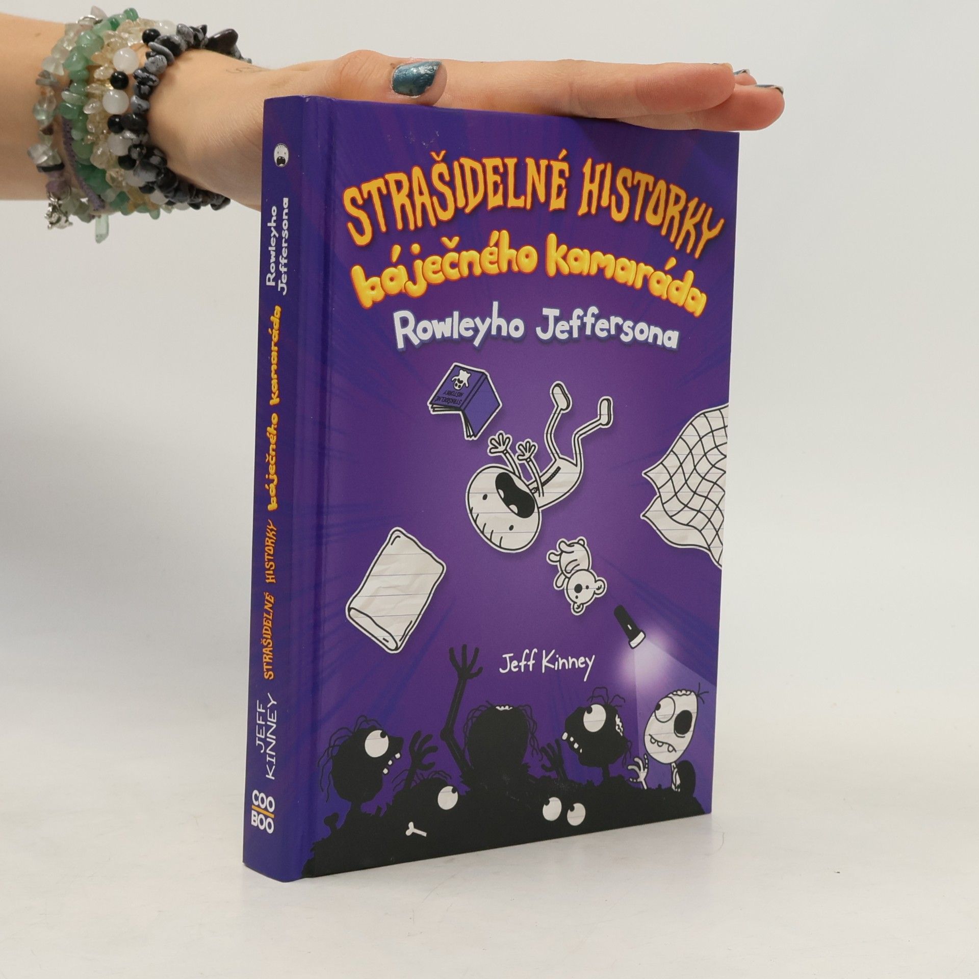 Jeff Kinney Strašidelné historky báječného kamaráda Rowleyho Jeffersona