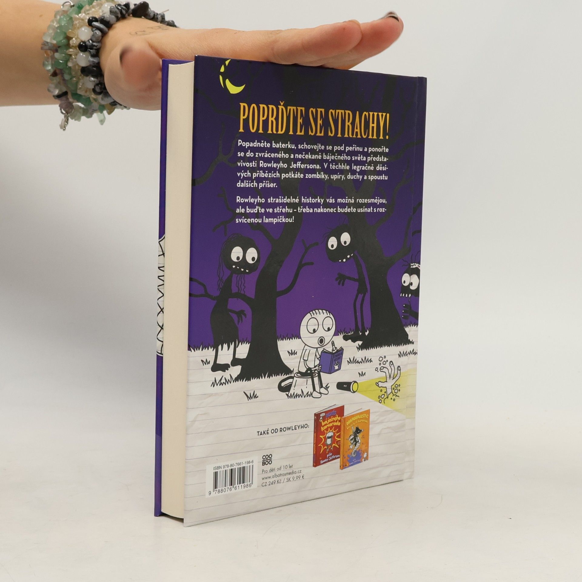 Jeff Kinney Strašidelné historky báječného kamaráda Rowleyho Jeffersona