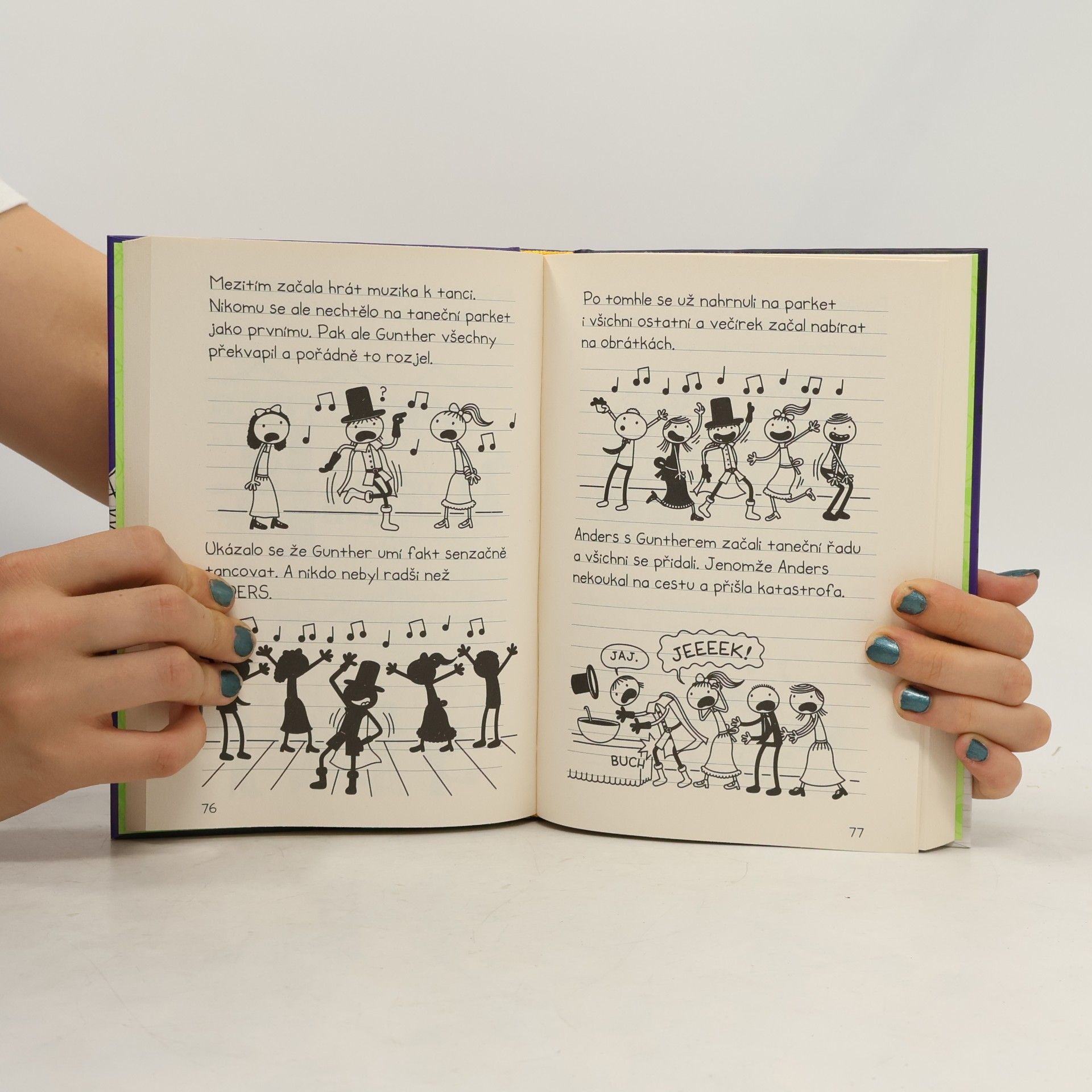 Jeff Kinney Strašidelné historky báječného kamaráda Rowleyho Jeffersona