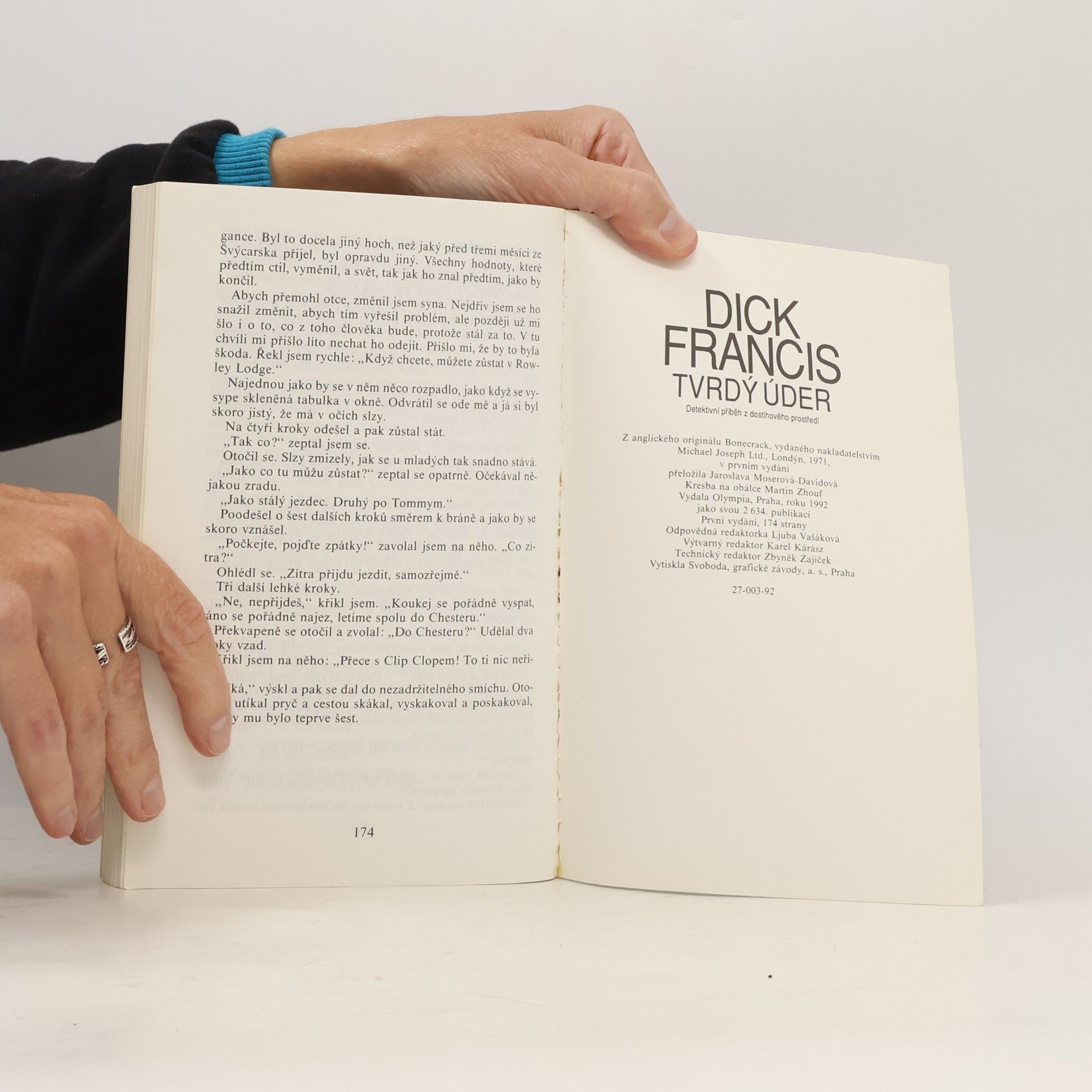 Dick Francis Tvrdý úder
