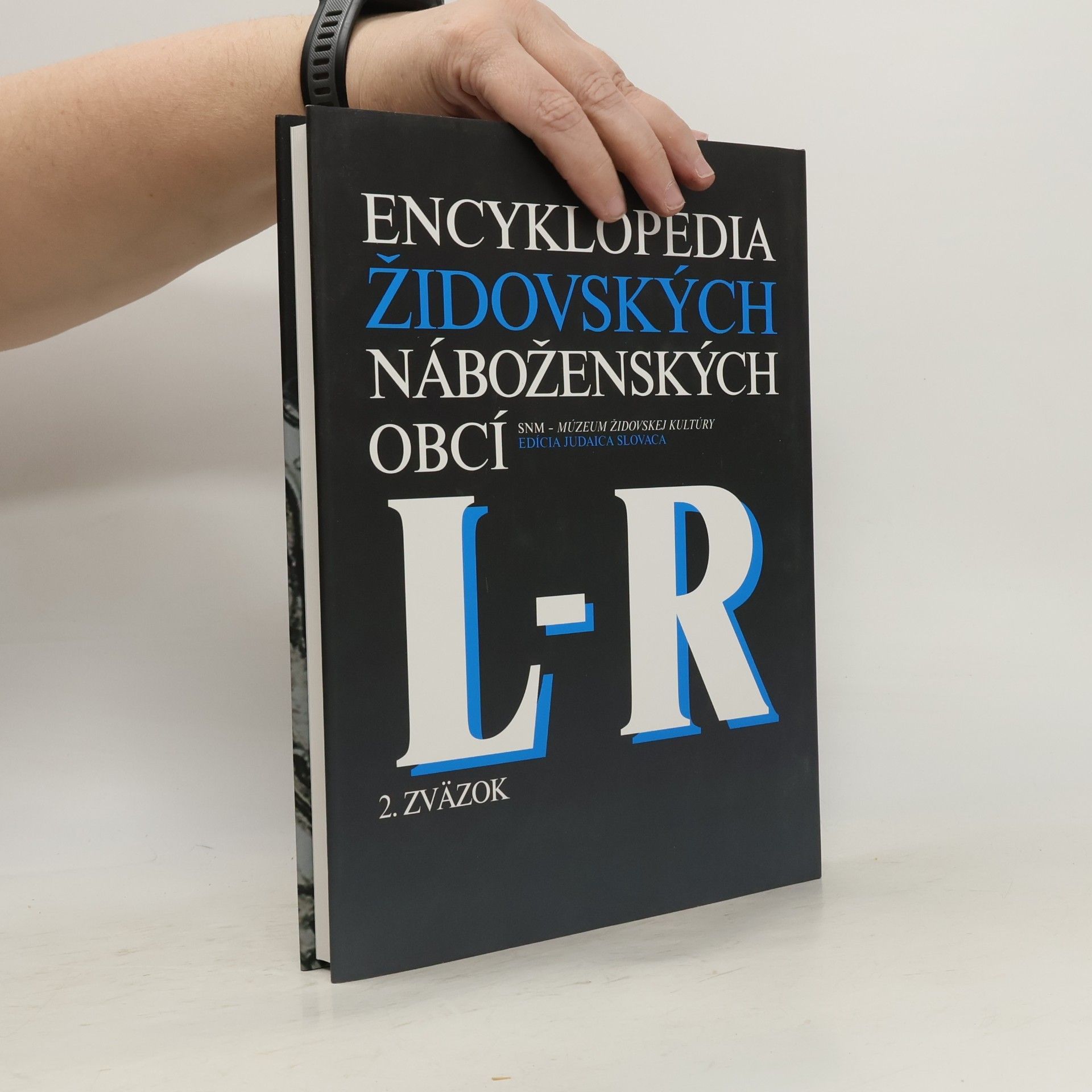 Robert Jehošua Büchler Encyklopédia židovských náboženských obcí (L - R)