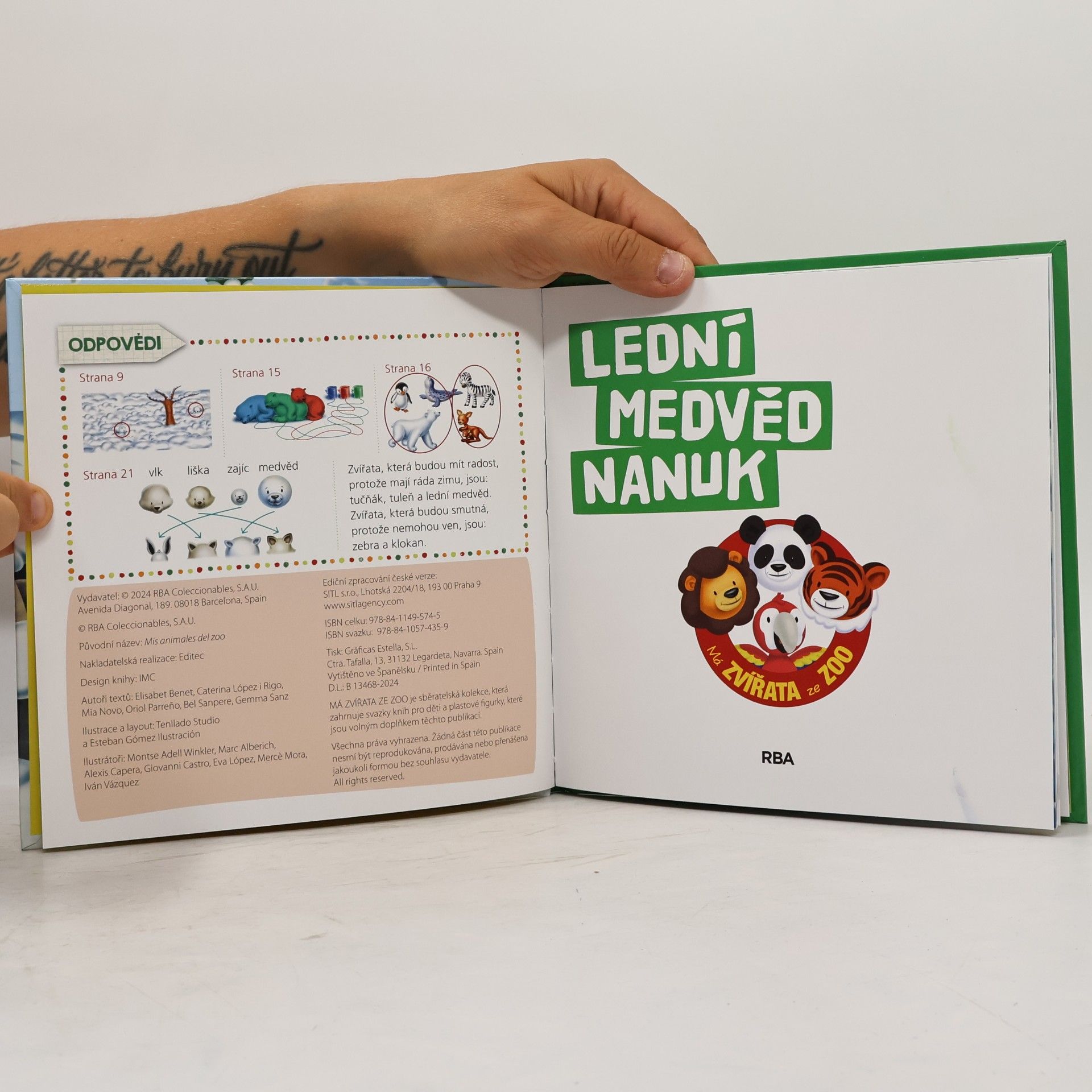 Elisabet Benet Lední medvěd Nanuk