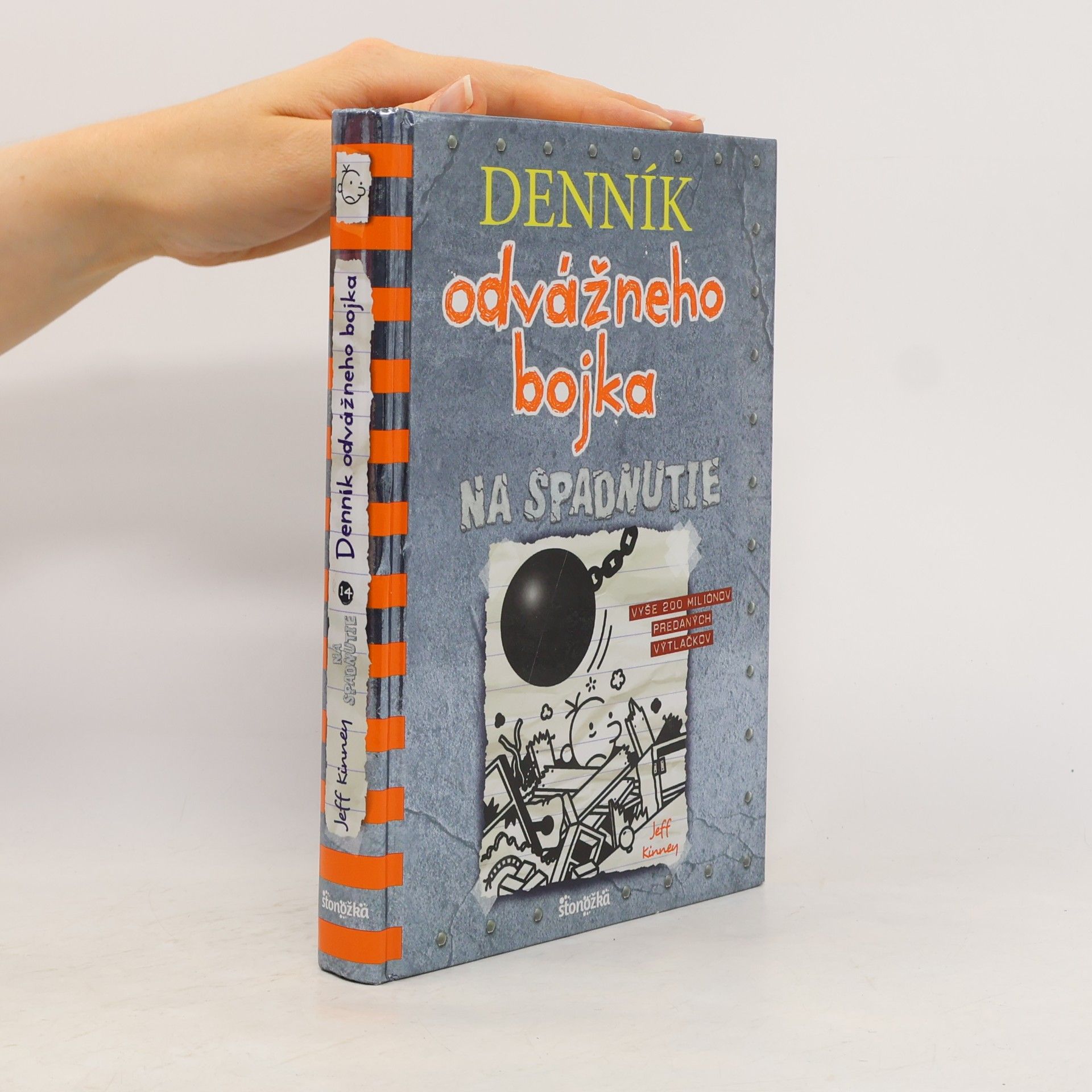 Jeff Kinney Denník odvážneho bojka 14. Na spadnutie