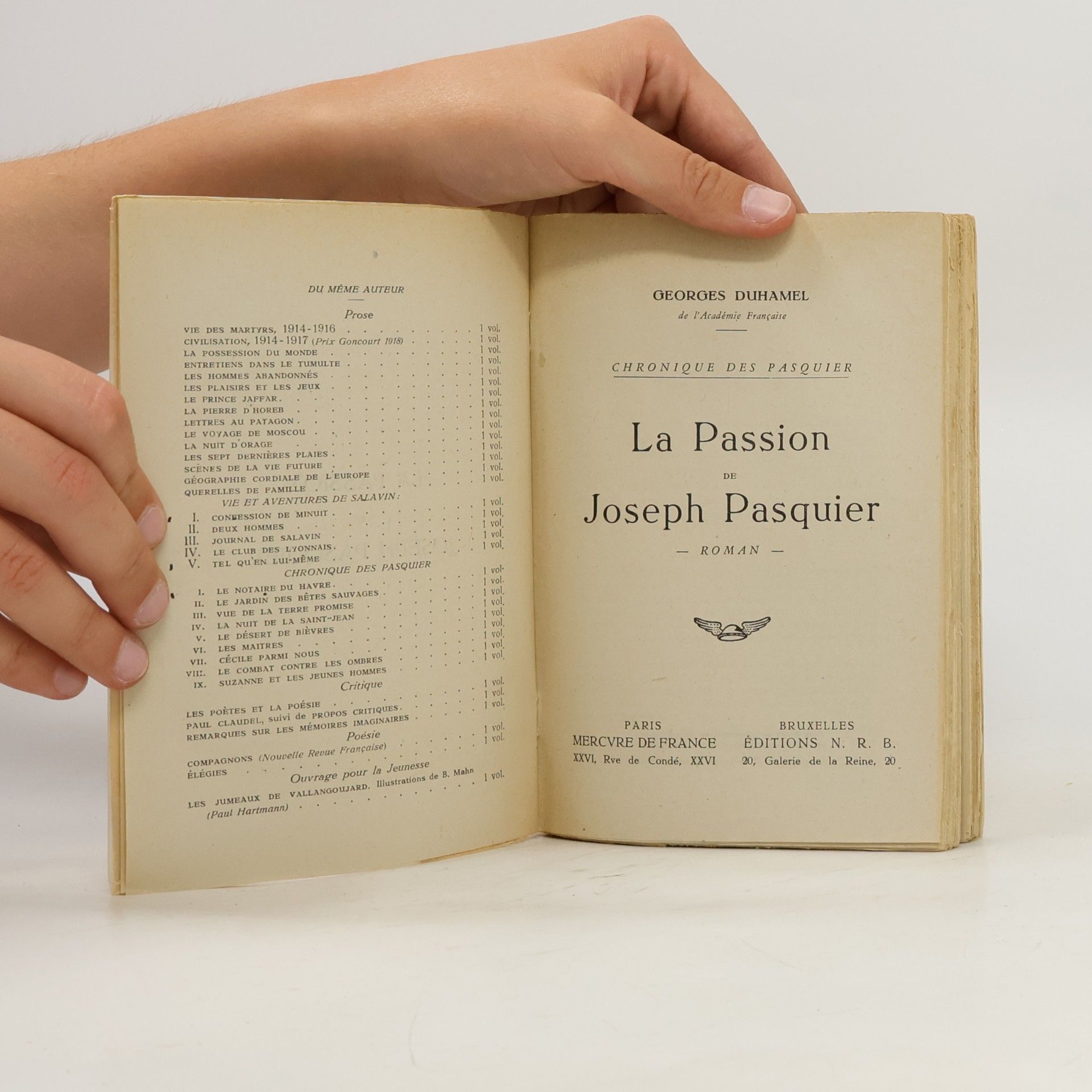 Joseph Pasquier La Passion