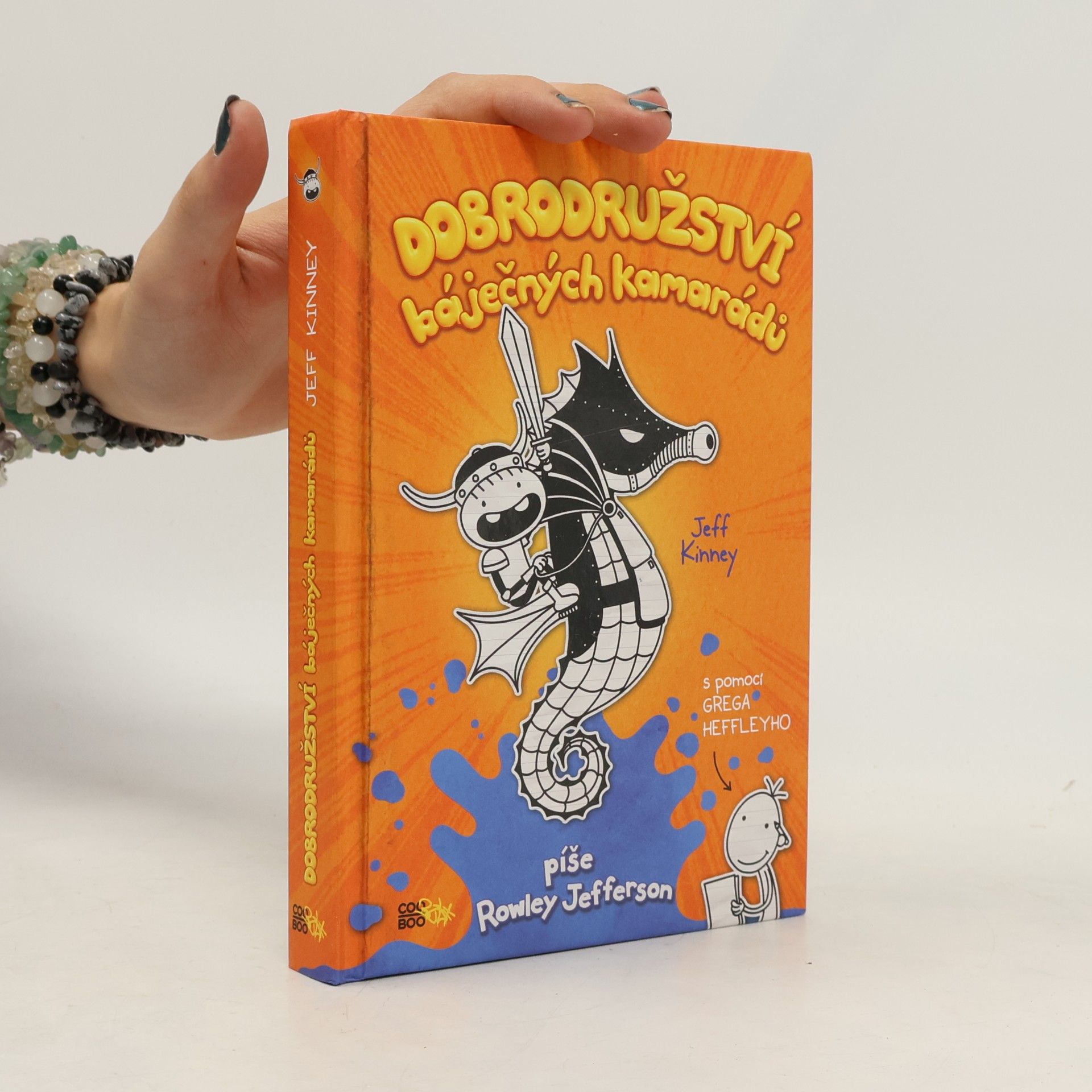 Jeff Kinney Dobrodružství báječných kamarádů. Píše Rowley Jefferson