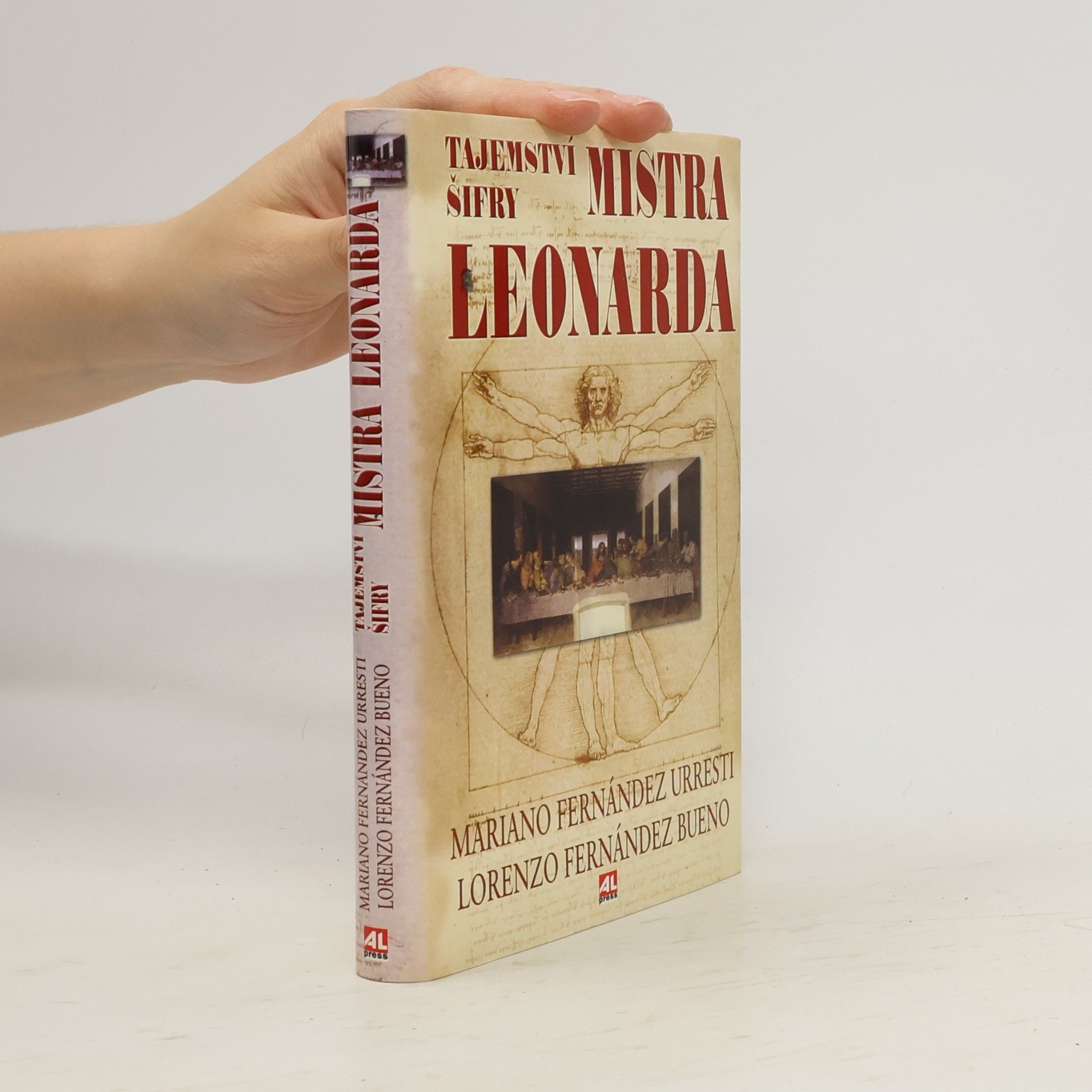 Lorenzo Fernández Bueno Tajemství šifry mistra Leonarda