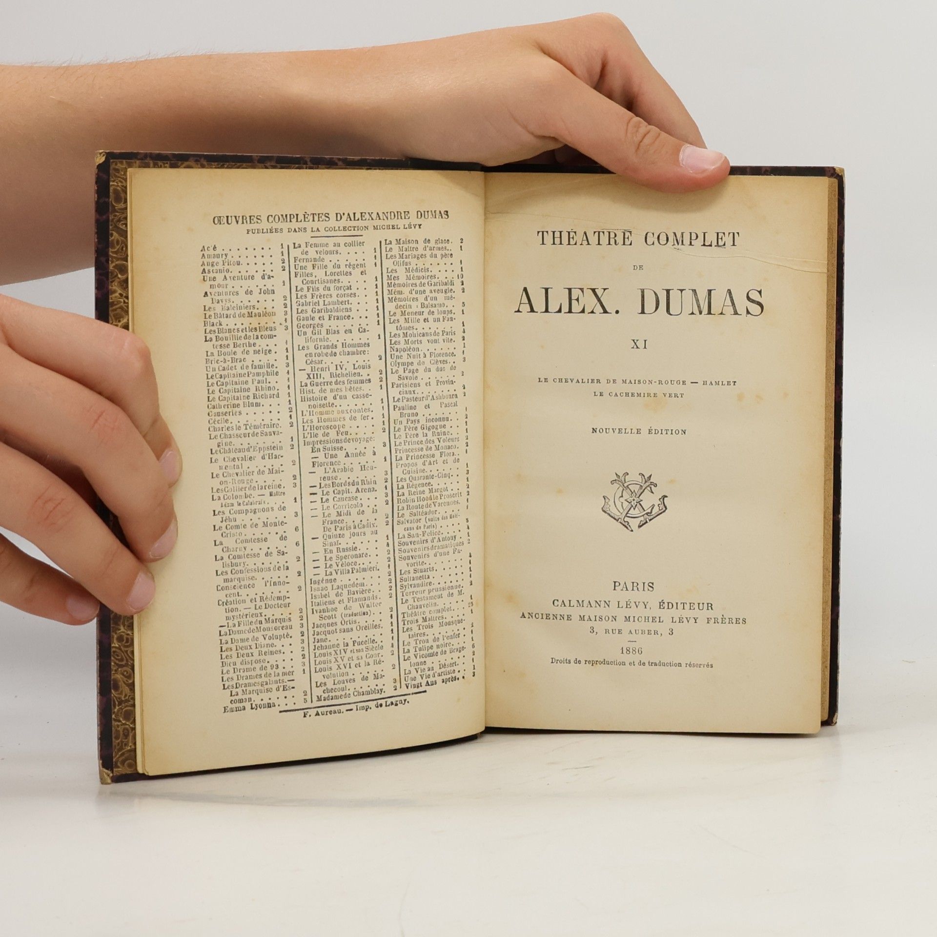 Alexandre Dumas Théâtre complet de Alex. Dumas XI