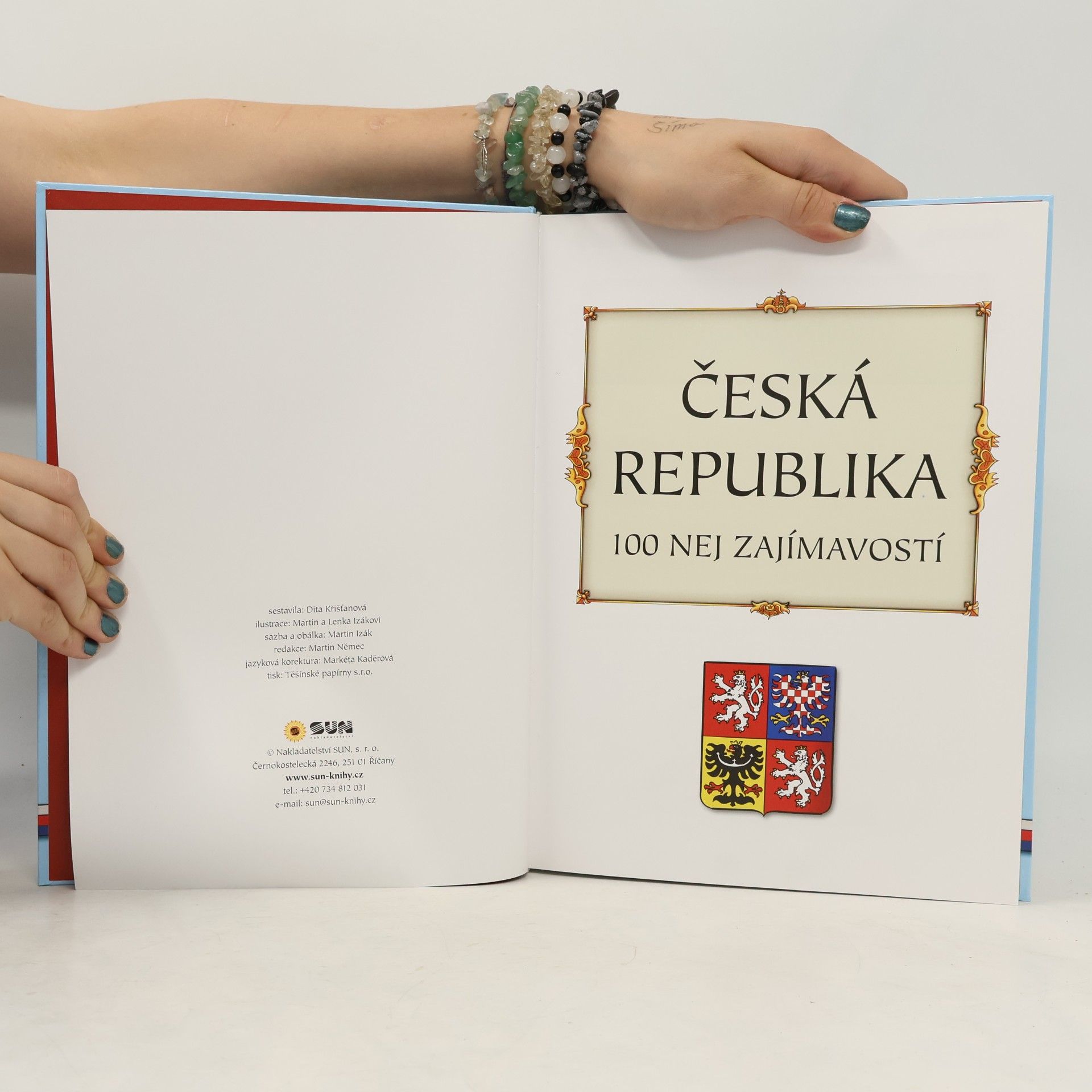 Dita Křišťanová Česká republika : 100 nej zajímavostí