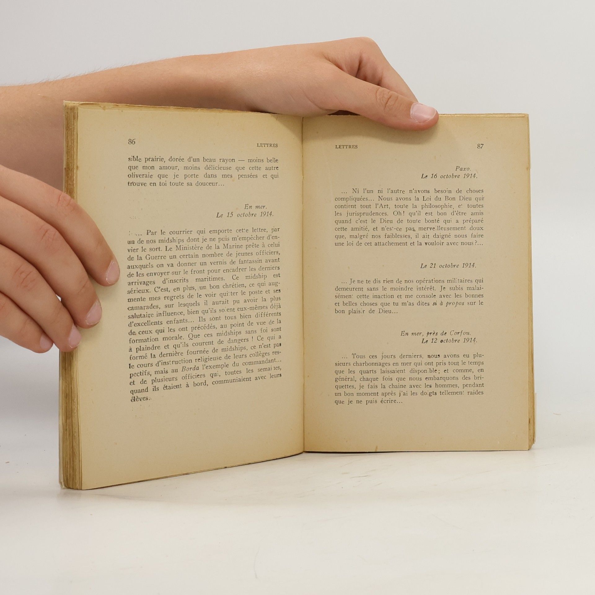 Pierre Dupouey Lettres du lt de vaisseau